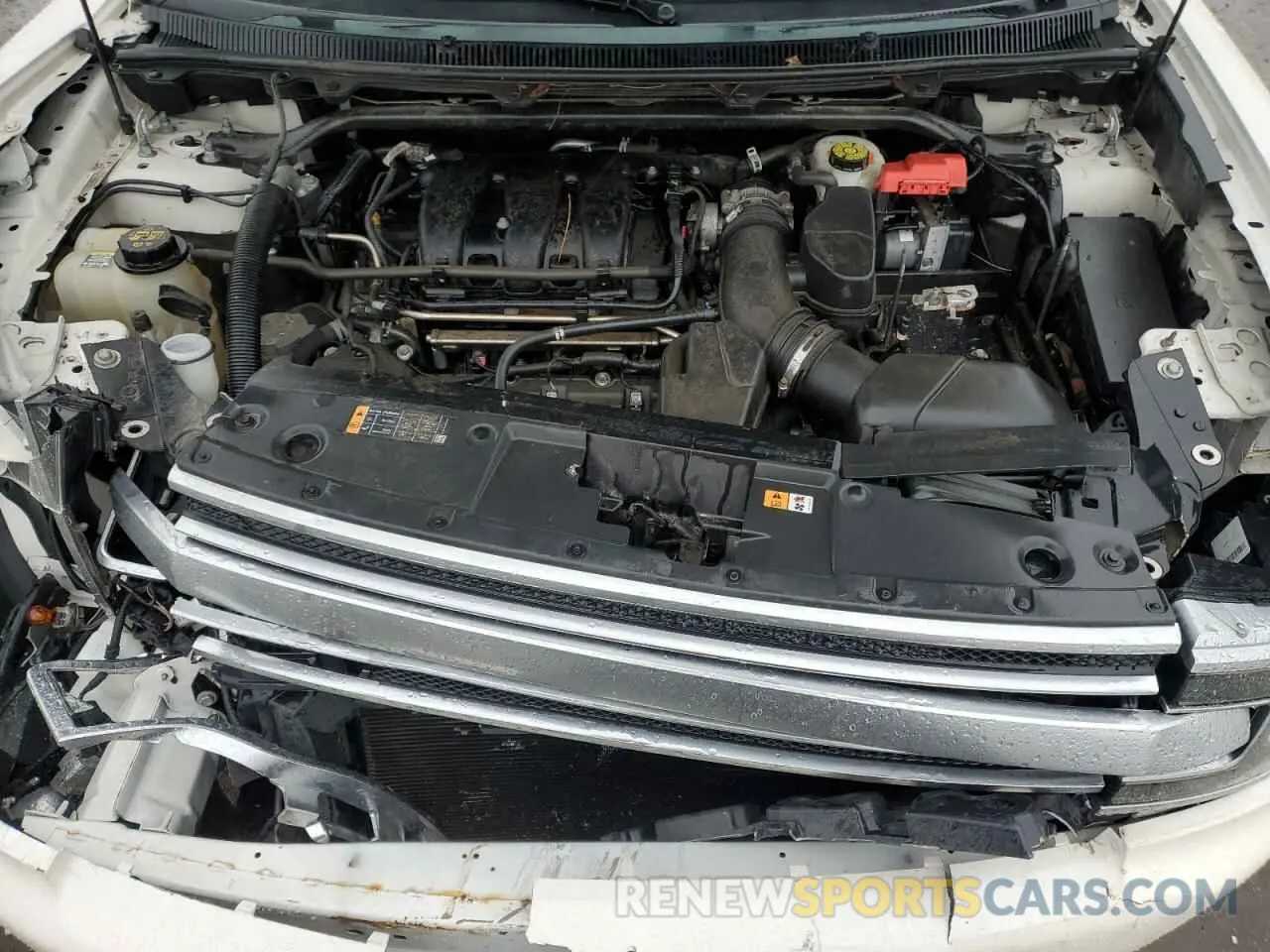 12 fotografías del automóvil dañado 2FMGK5D82KBA32404 FORD FLEX 2019