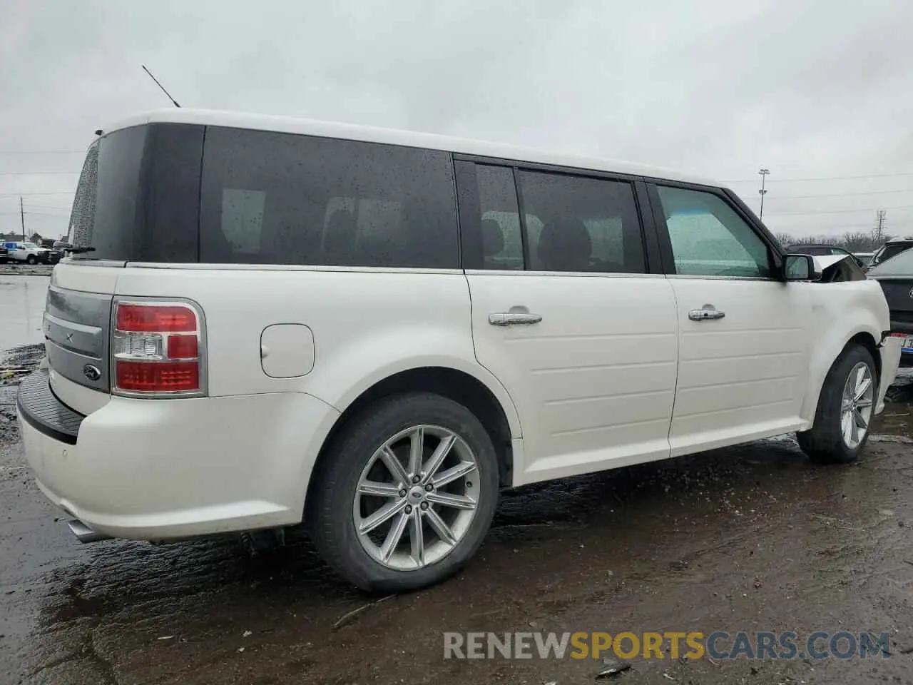 3 fotografías del automóvil dañado 2FMGK5D82KBA32404 FORD FLEX 2019