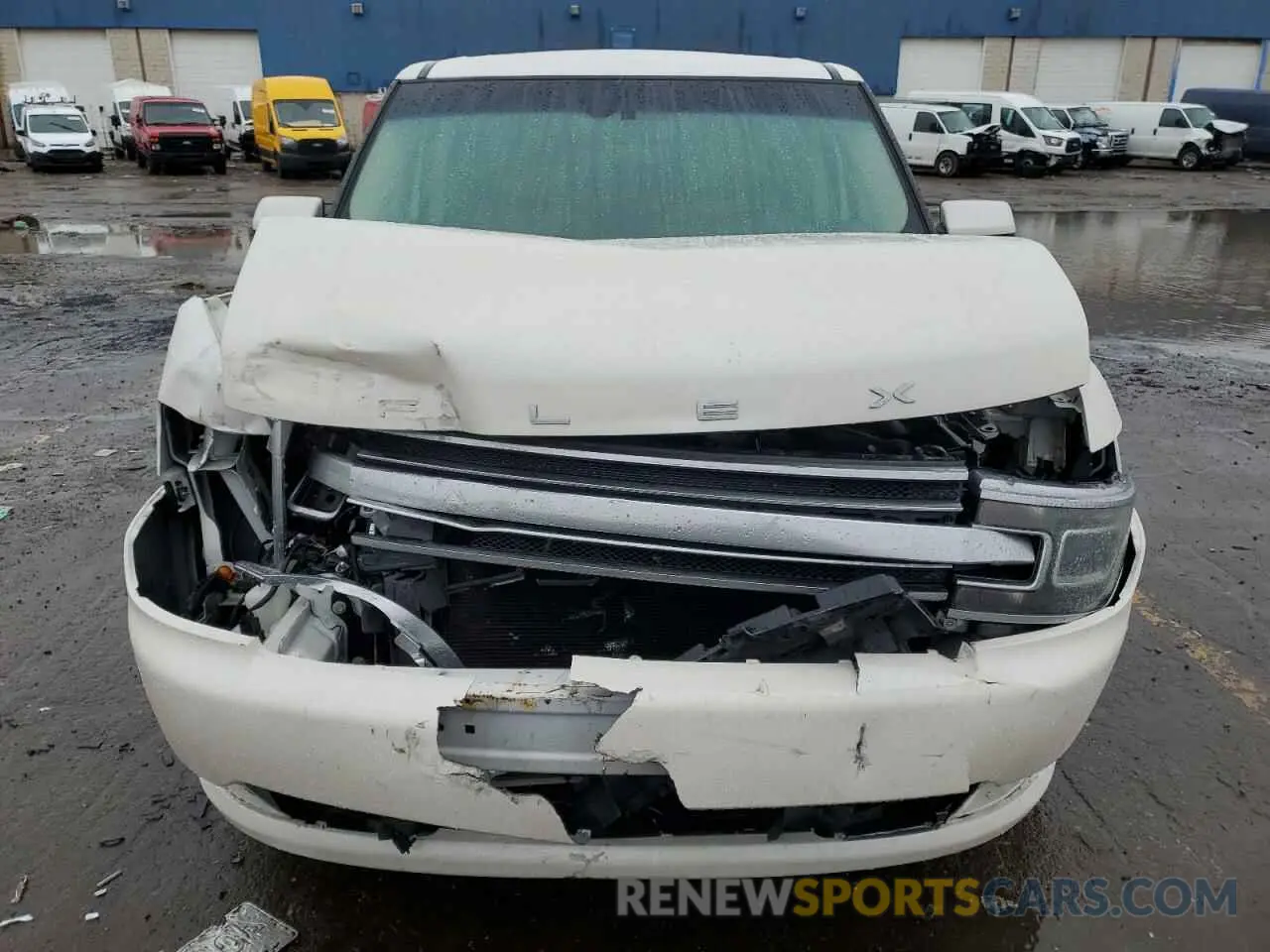 5 fotografías del automóvil dañado 2FMGK5D82KBA32404 FORD FLEX 2019