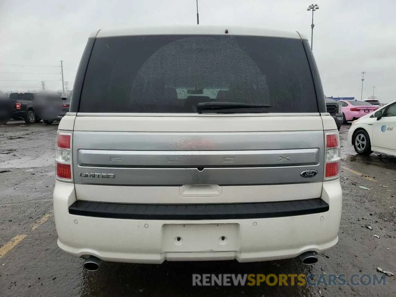 6 fotografías del automóvil dañado 2FMGK5D82KBA32404 FORD FLEX 2019