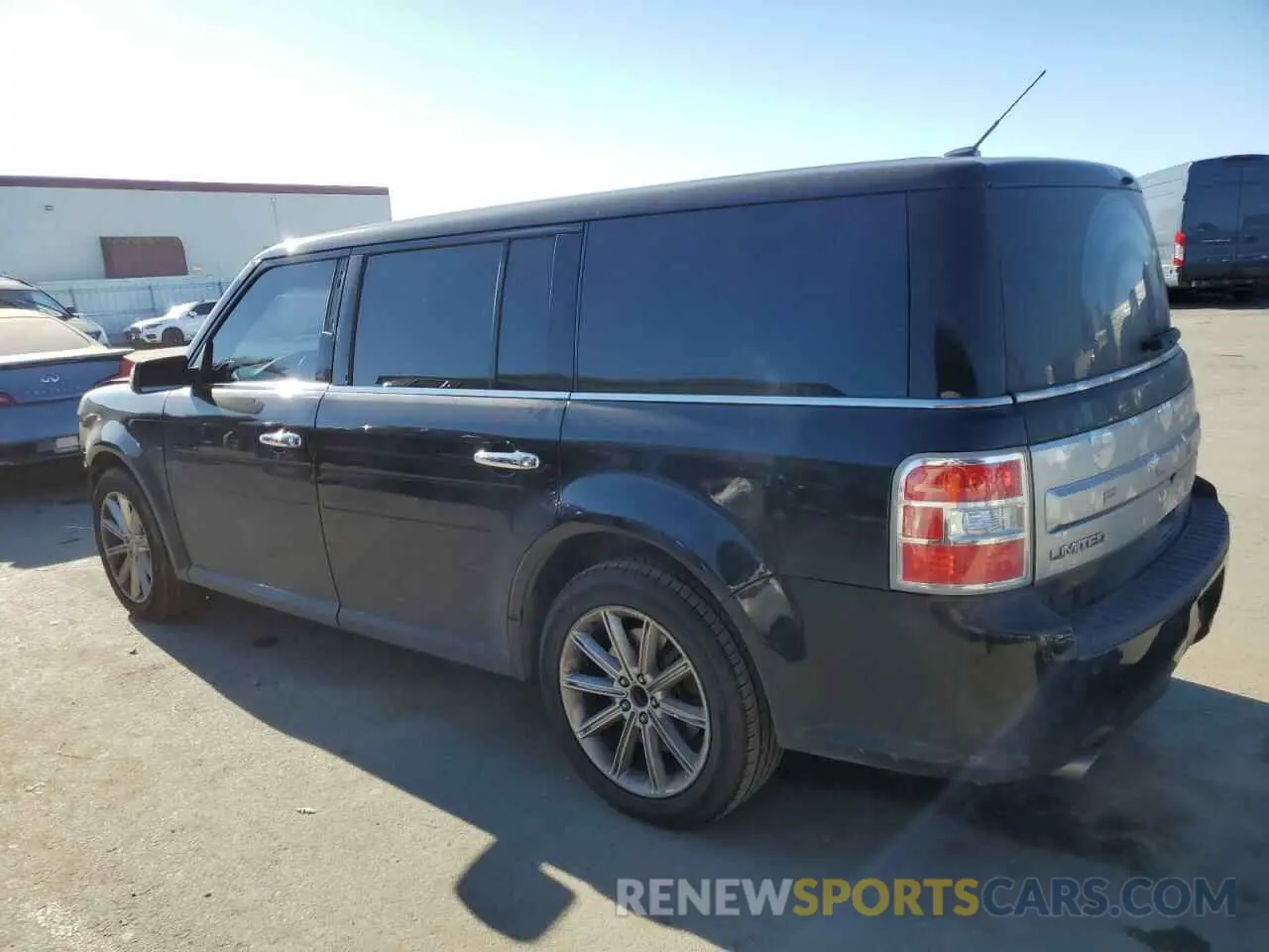 2 fotografías del automóvil dañado 2FMGK5D84KBA20304 FORD FLEX 2019