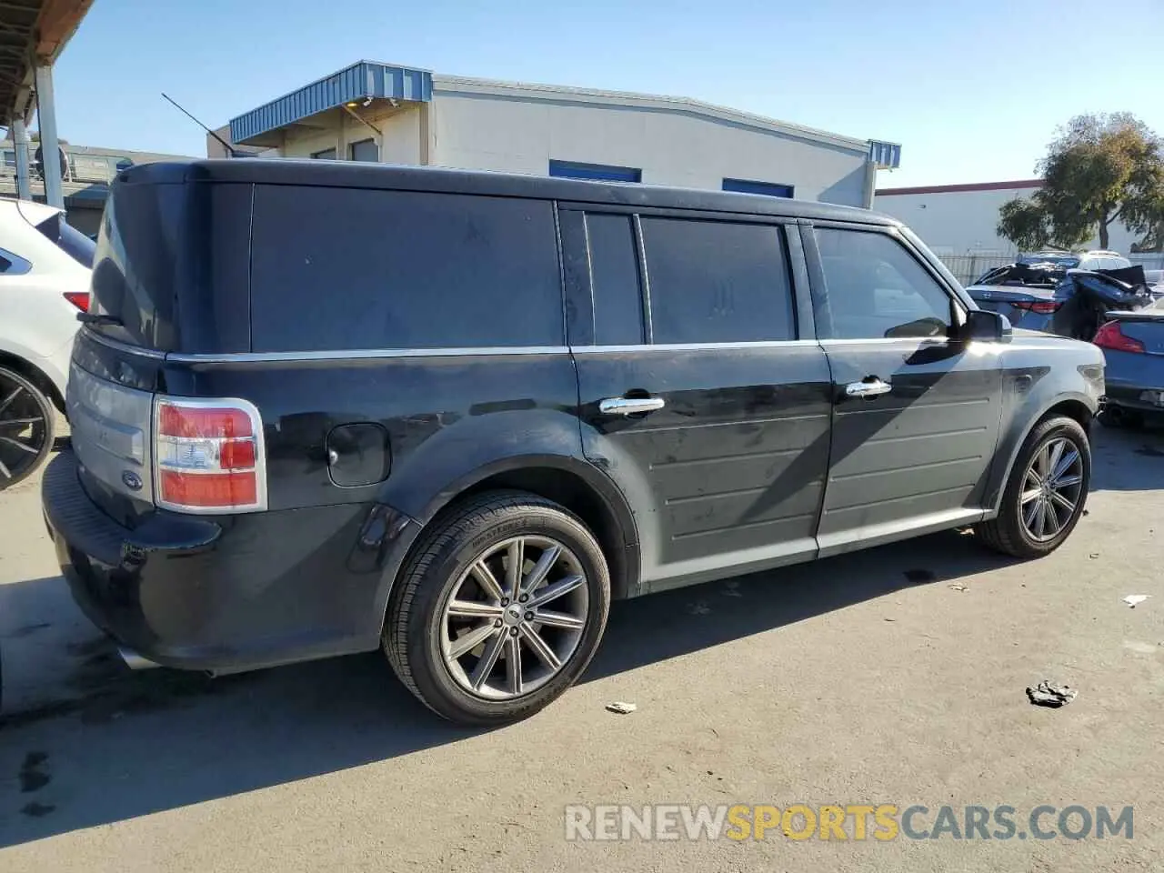 3 fotografías del automóvil dañado 2FMGK5D84KBA20304 FORD FLEX 2019