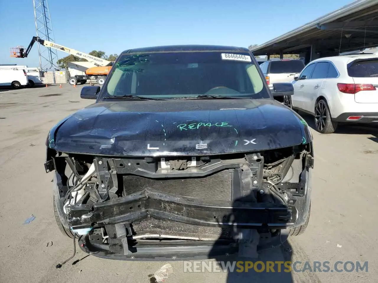5 fotografías del automóvil dañado 2FMGK5D84KBA20304 FORD FLEX 2019