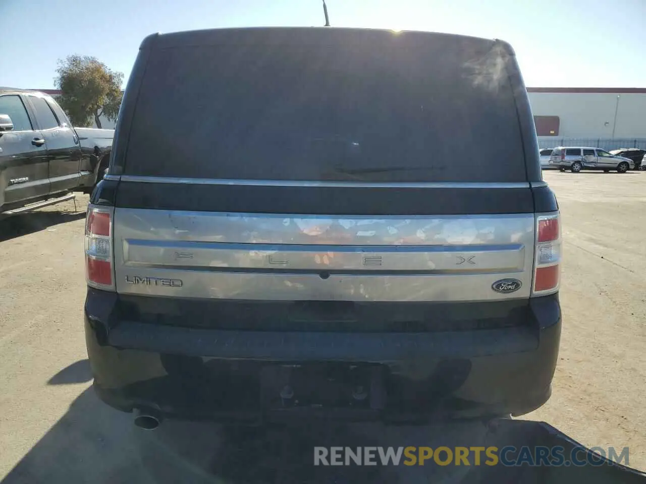 6 fotografías del automóvil dañado 2FMGK5D84KBA20304 FORD FLEX 2019