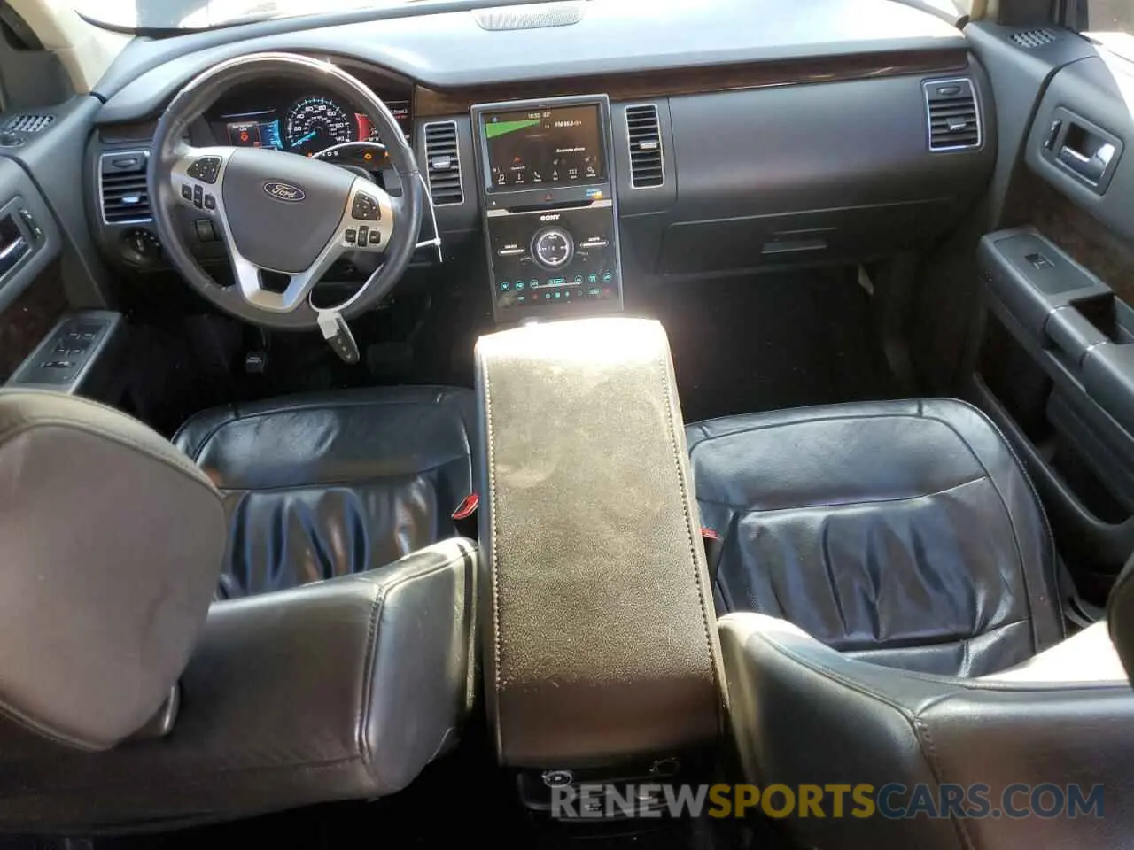 8 fotografías del automóvil dañado 2FMGK5D84KBA20304 FORD FLEX 2019