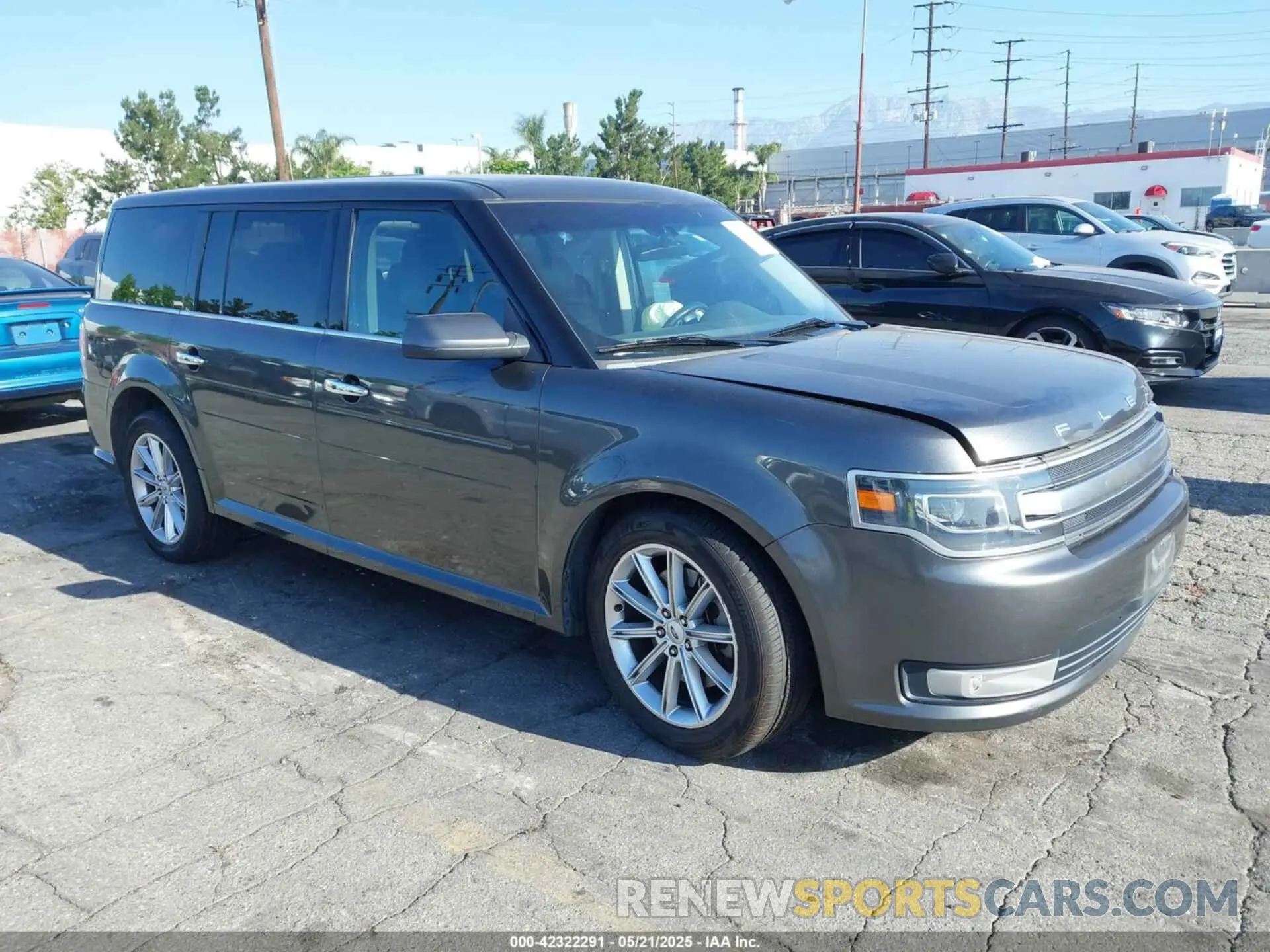 1 fotografías del automóvil dañado 2FMGK5D86KBA03228 FORD FLEX 2019
