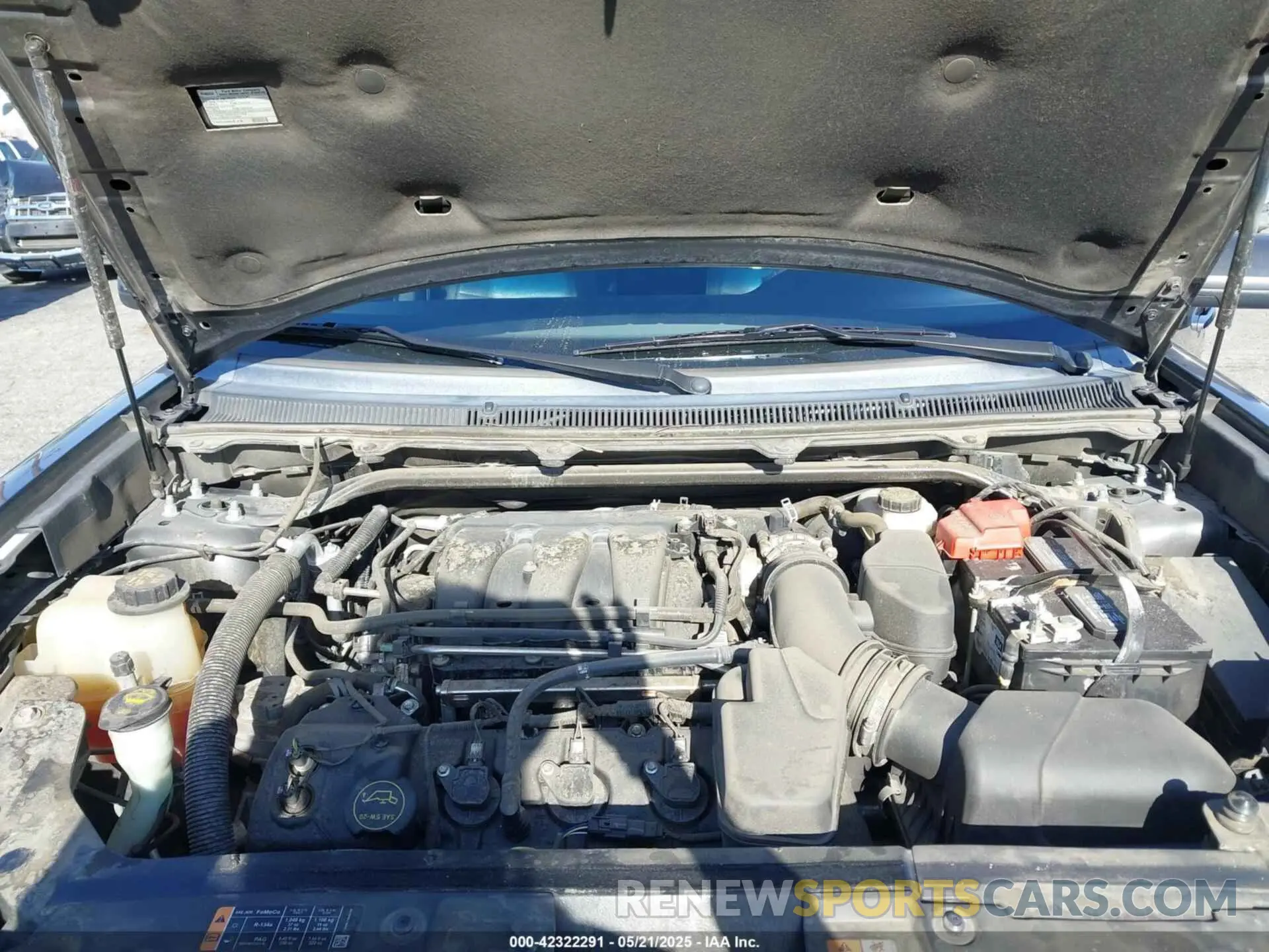 10 fotografías del automóvil dañado 2FMGK5D86KBA03228 FORD FLEX 2019