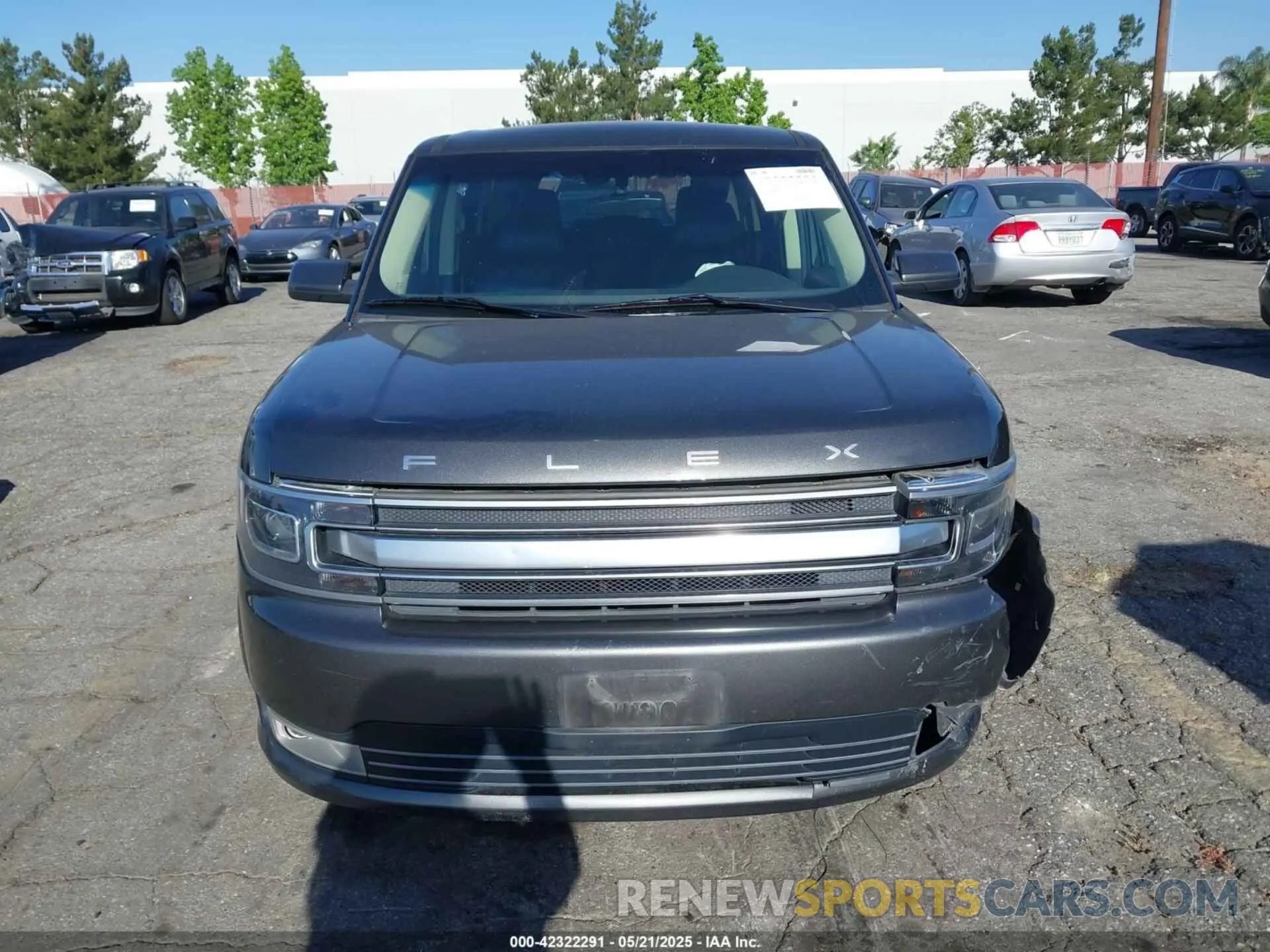 12 fotografías del automóvil dañado 2FMGK5D86KBA03228 FORD FLEX 2019
