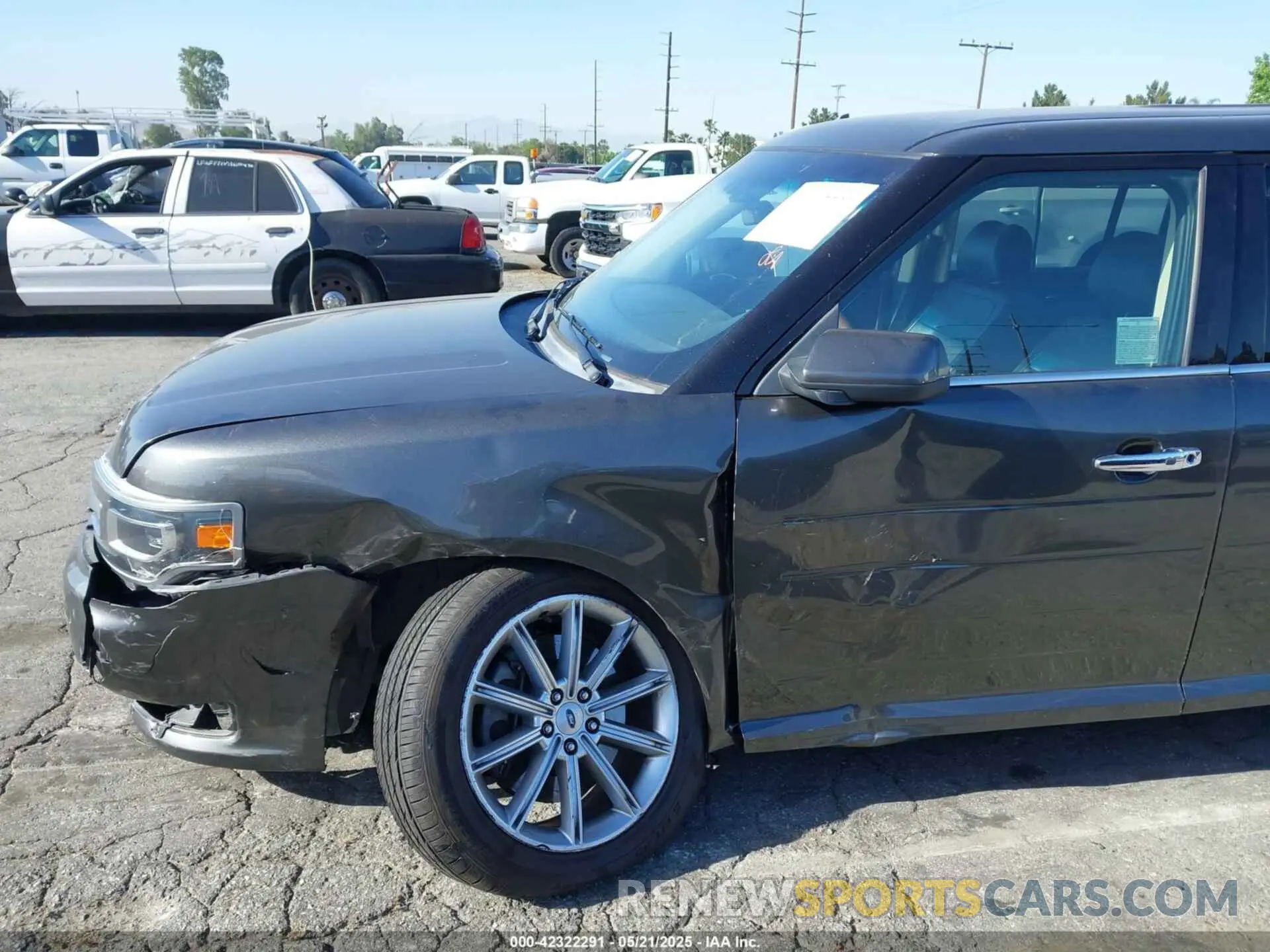 17 fotografías del automóvil dañado 2FMGK5D86KBA03228 FORD FLEX 2019