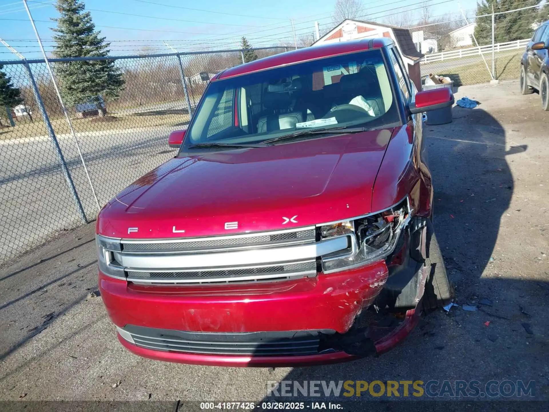 12 fotografías del automóvil dañado 2FMGK5D86KBA12690 FORD FLEX 2019
