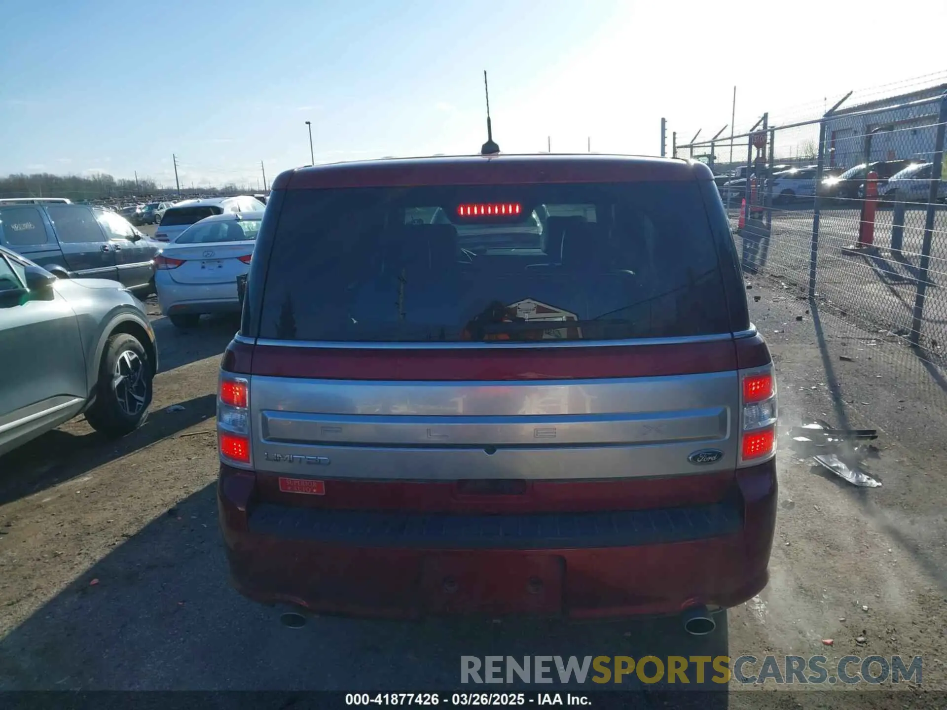 16 fotografías del automóvil dañado 2FMGK5D86KBA12690 FORD FLEX 2019