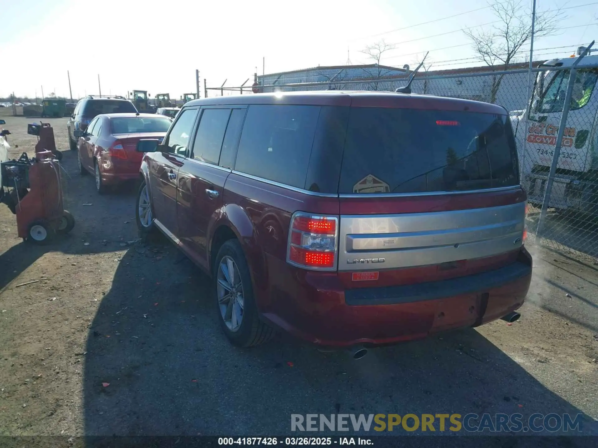 3 fotografías del automóvil dañado 2FMGK5D86KBA12690 FORD FLEX 2019