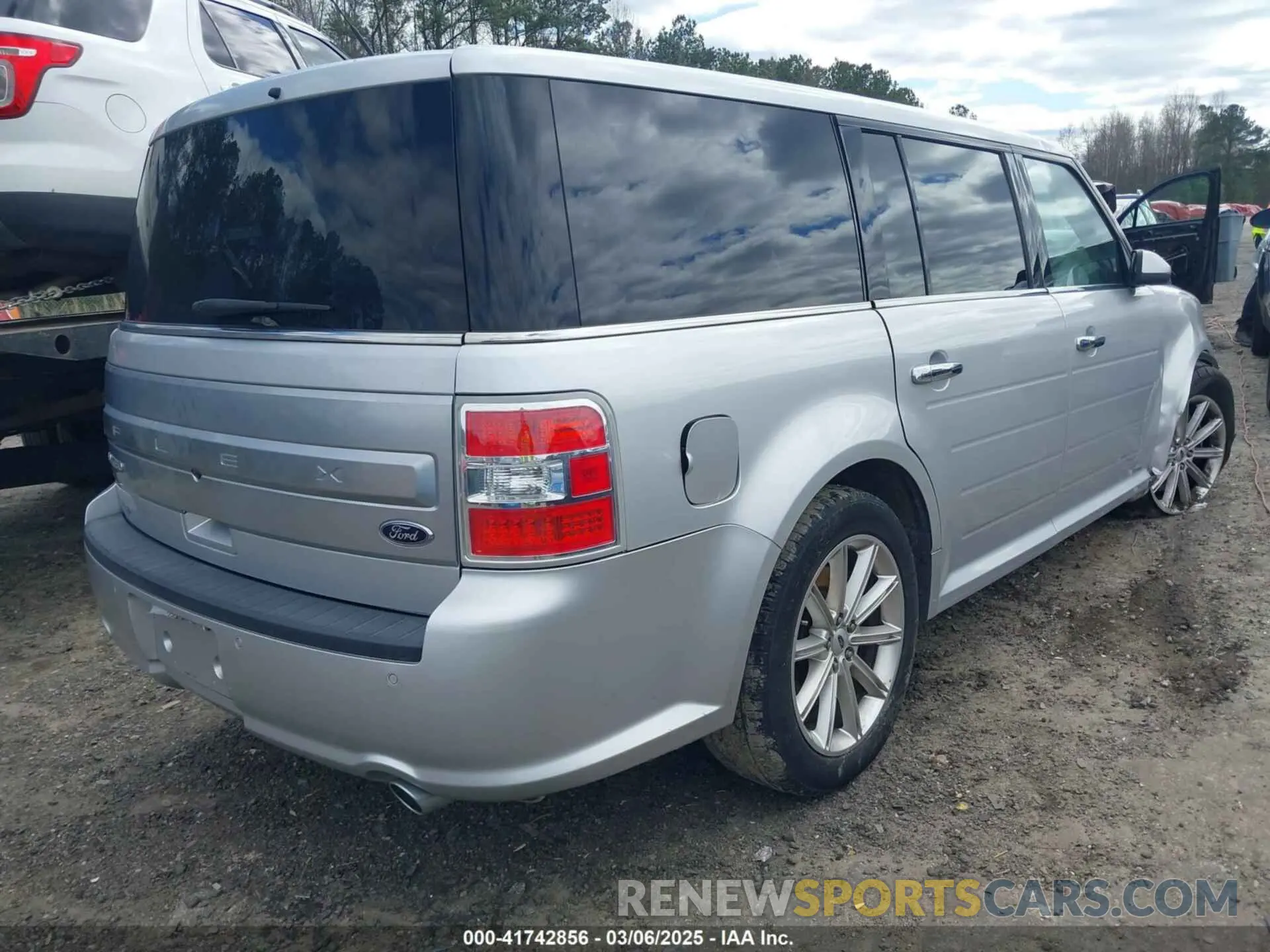 4 fotografías del automóvil dañado 2FMGK5D87KBA19647 FORD FLEX 2019
