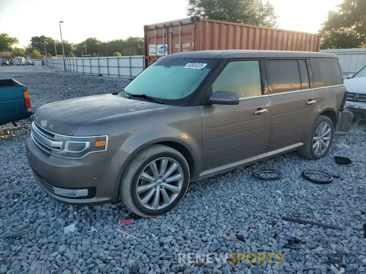 1 fotografías del automóvil dañado 2FMGK5D88KBA03442 FORD FLEX 2019