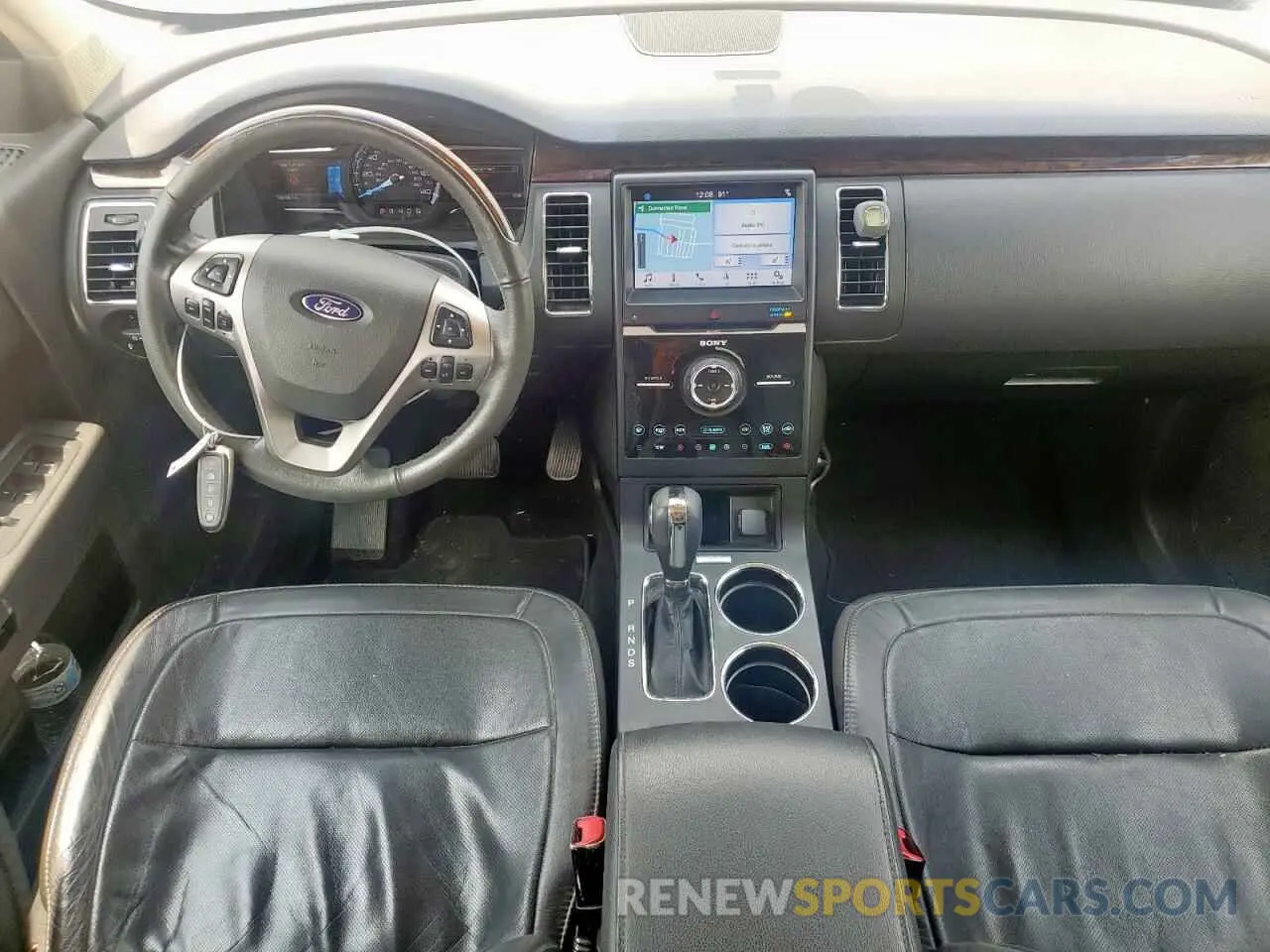 8 fotografías del automóvil dañado 2FMGK5D88KBA22573 FORD FLEX 2019