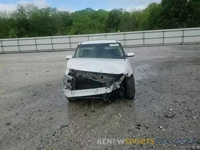 14 fotografías del automóvil dañado 2FMGK5D8XKBA06505 FORD FLEX 2019