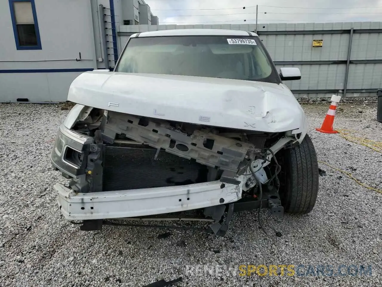 5 fotografías del automóvil dañado 2FMGK5D8XKBA06505 FORD FLEX 2019