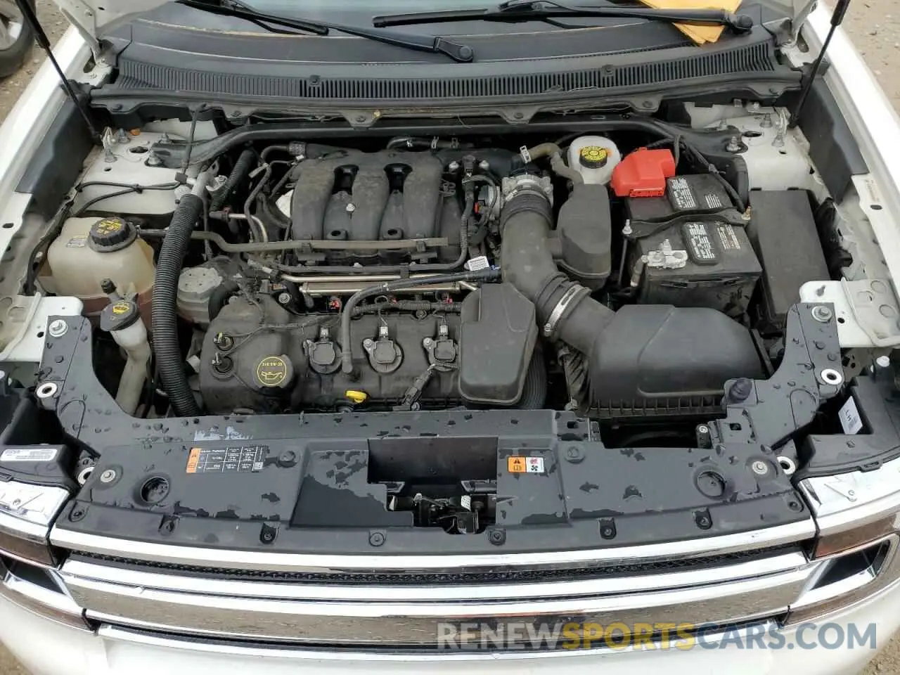 12 fotografías del automóvil dañado 2FMHK6C82KBA24010 FORD FLEX 2019