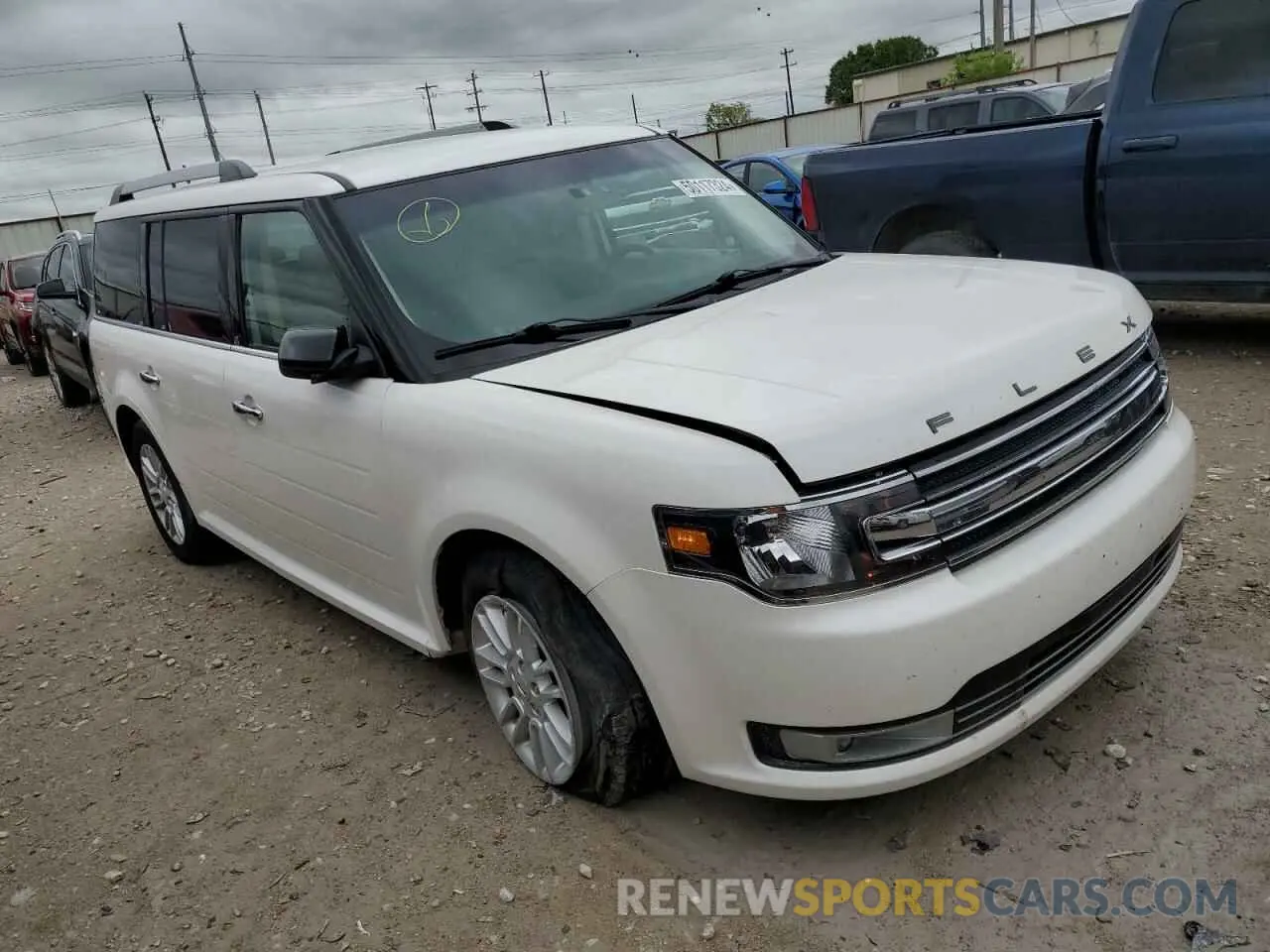 4 fotografías del automóvil dañado 2FMHK6C82KBA24010 FORD FLEX 2019