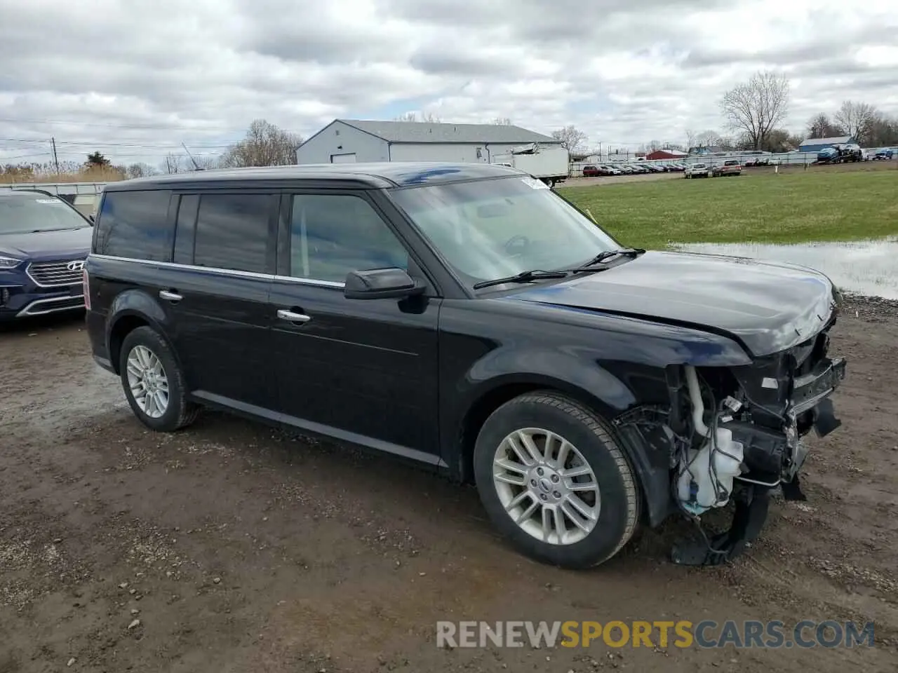 4 fotografías del automóvil dañado 2FMHK6C82KBA30910 FORD FLEX 2019