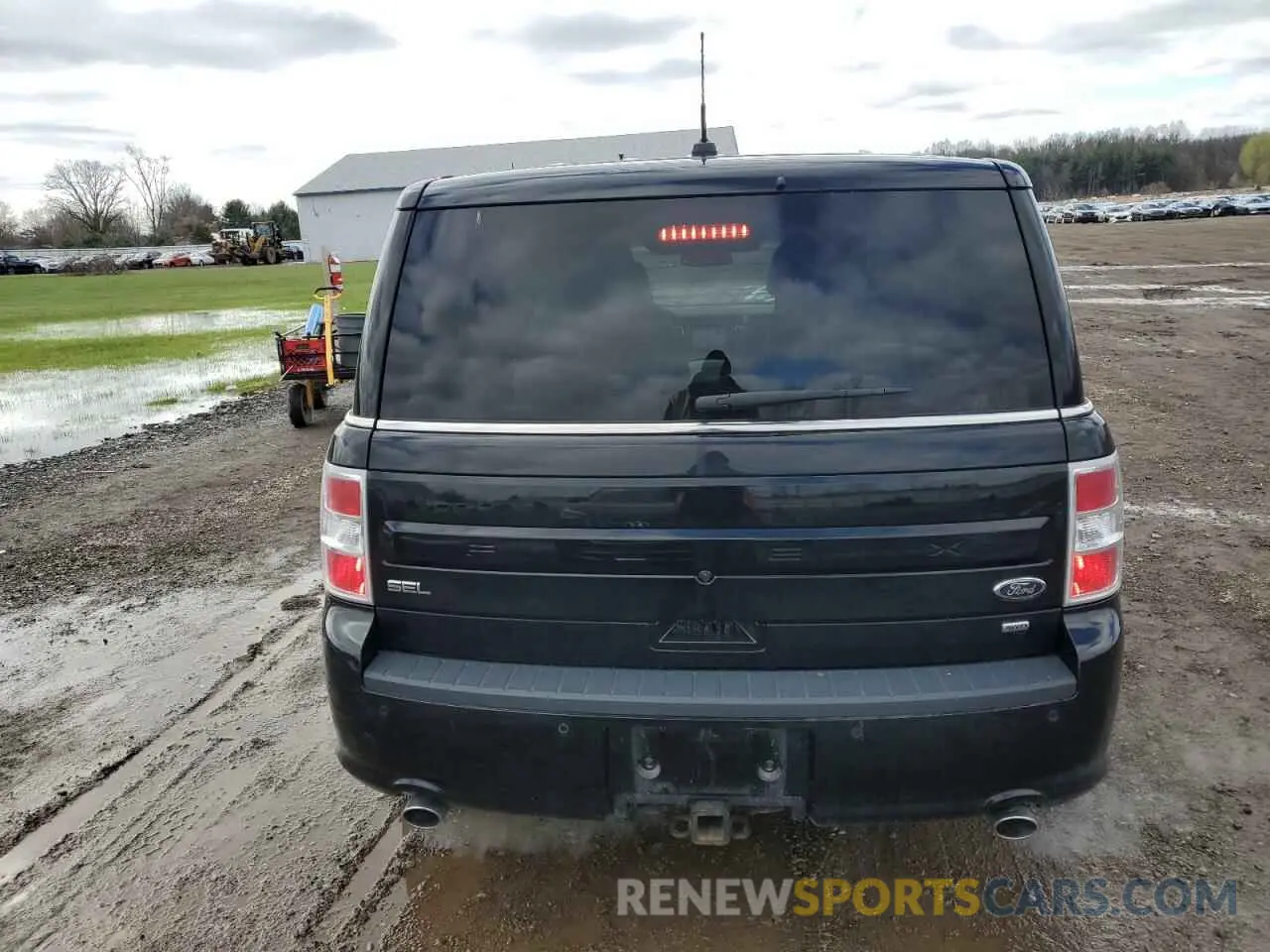 6 fotografías del automóvil dañado 2FMHK6C82KBA30910 FORD FLEX 2019