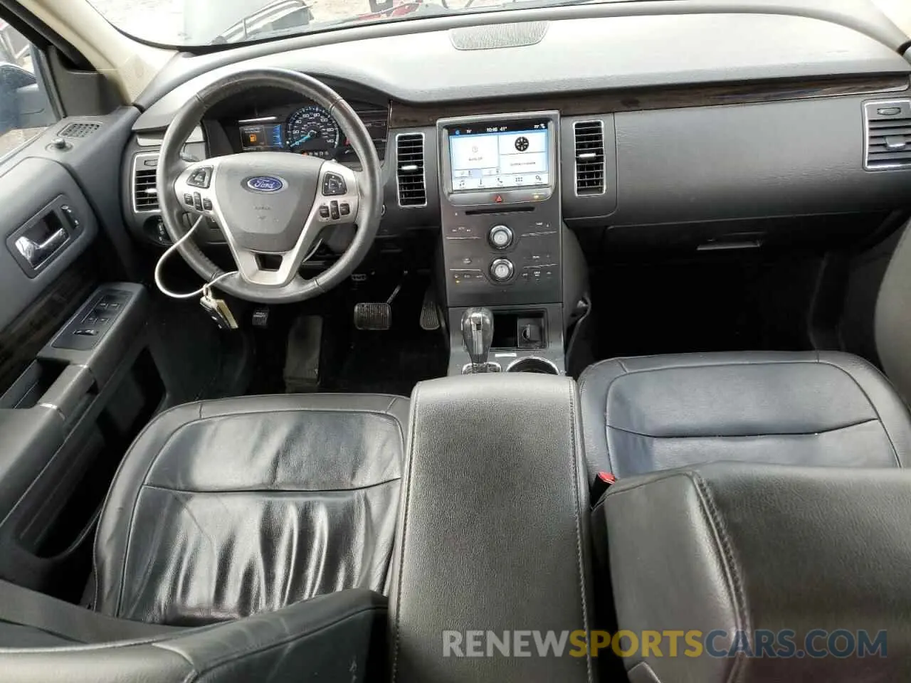 8 fotografías del automóvil dañado 2FMHK6C82KBA30910 FORD FLEX 2019