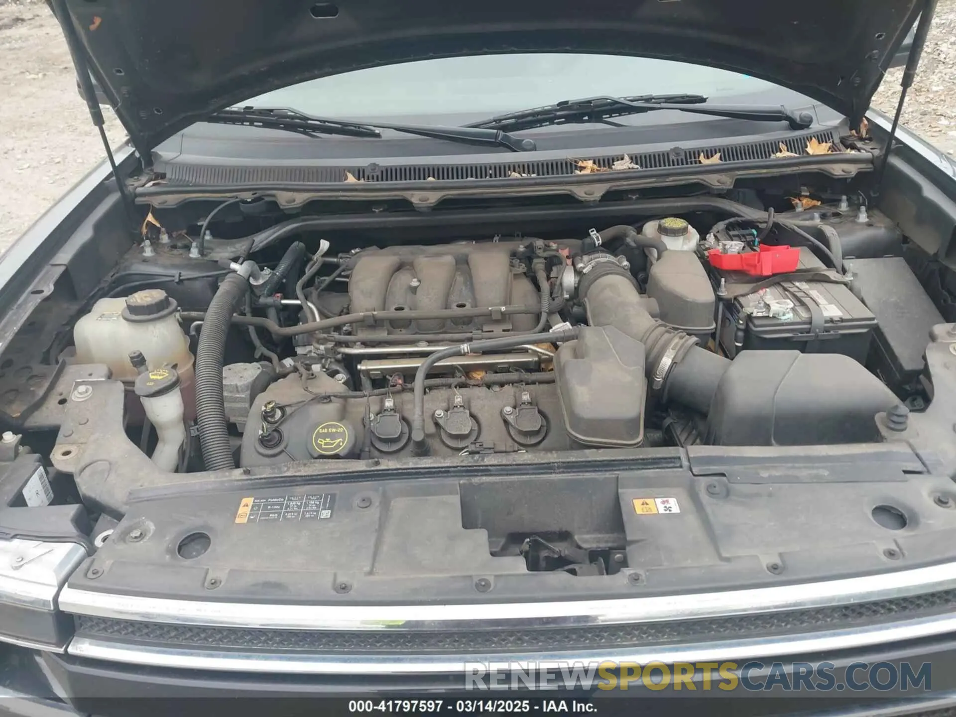 10 fotografías del automóvil dañado 2FMHK6C83KBA10648 FORD FLEX 2019