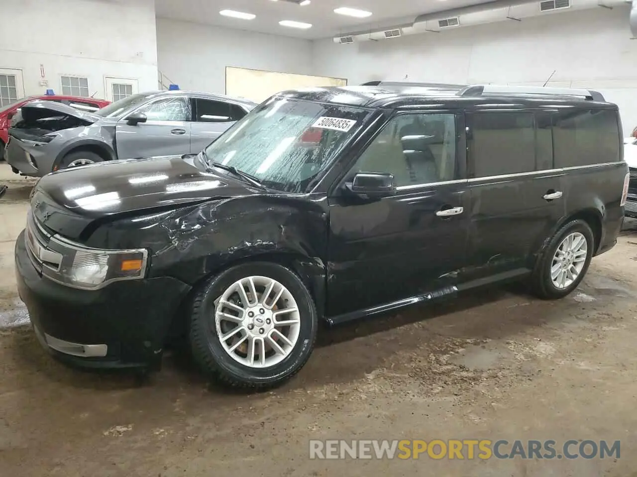 1 fotografías del automóvil dañado 2FMHK6C87KBA36735 FORD FLEX 2019