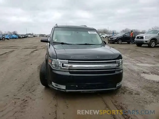 14 fotografías del automóvil dañado 2FMHK6C87KBA36735 FORD FLEX 2019