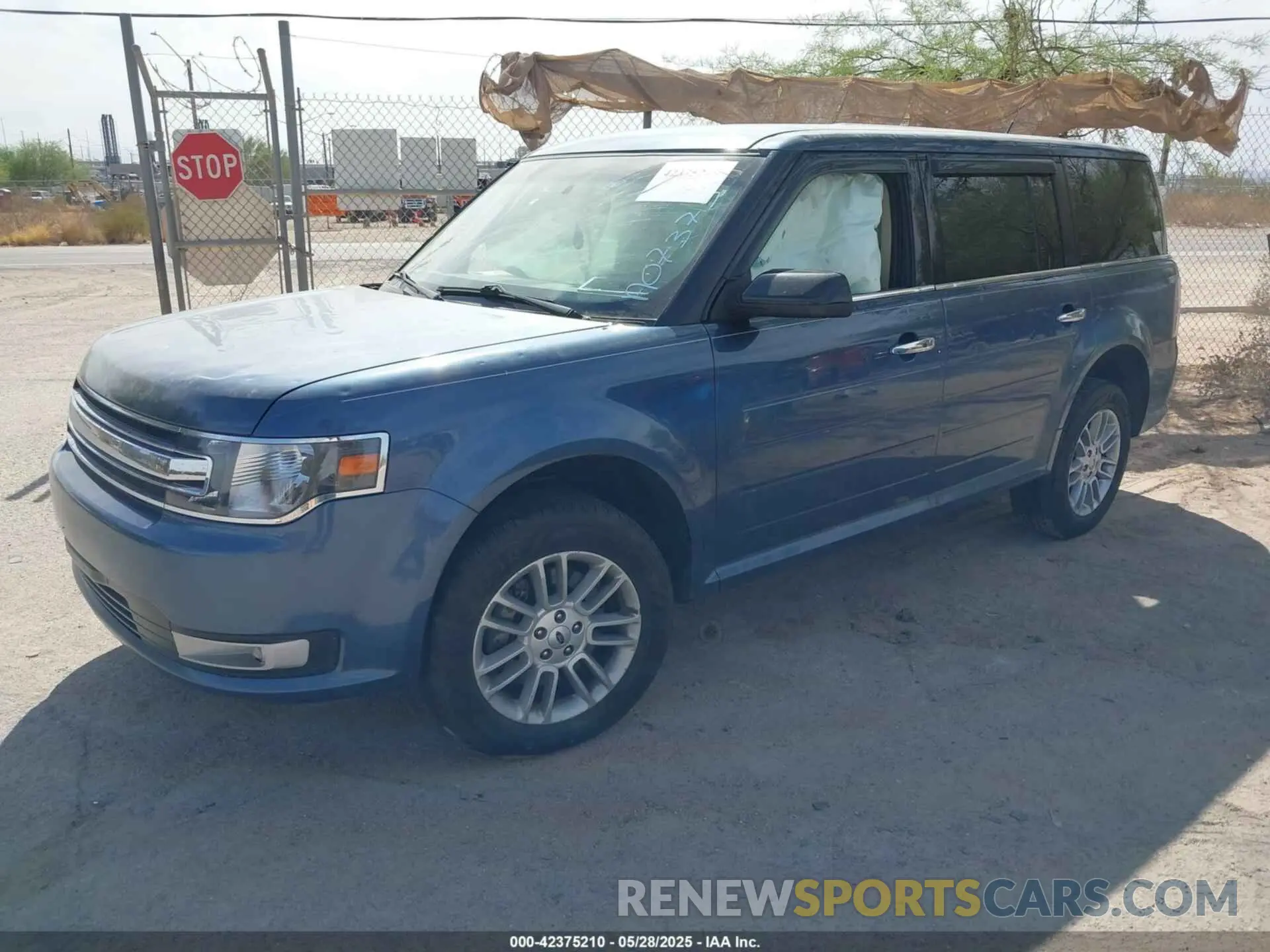 2 fotografías del automóvil dañado 2FMHK6C88KBA07373 FORD FLEX 2019