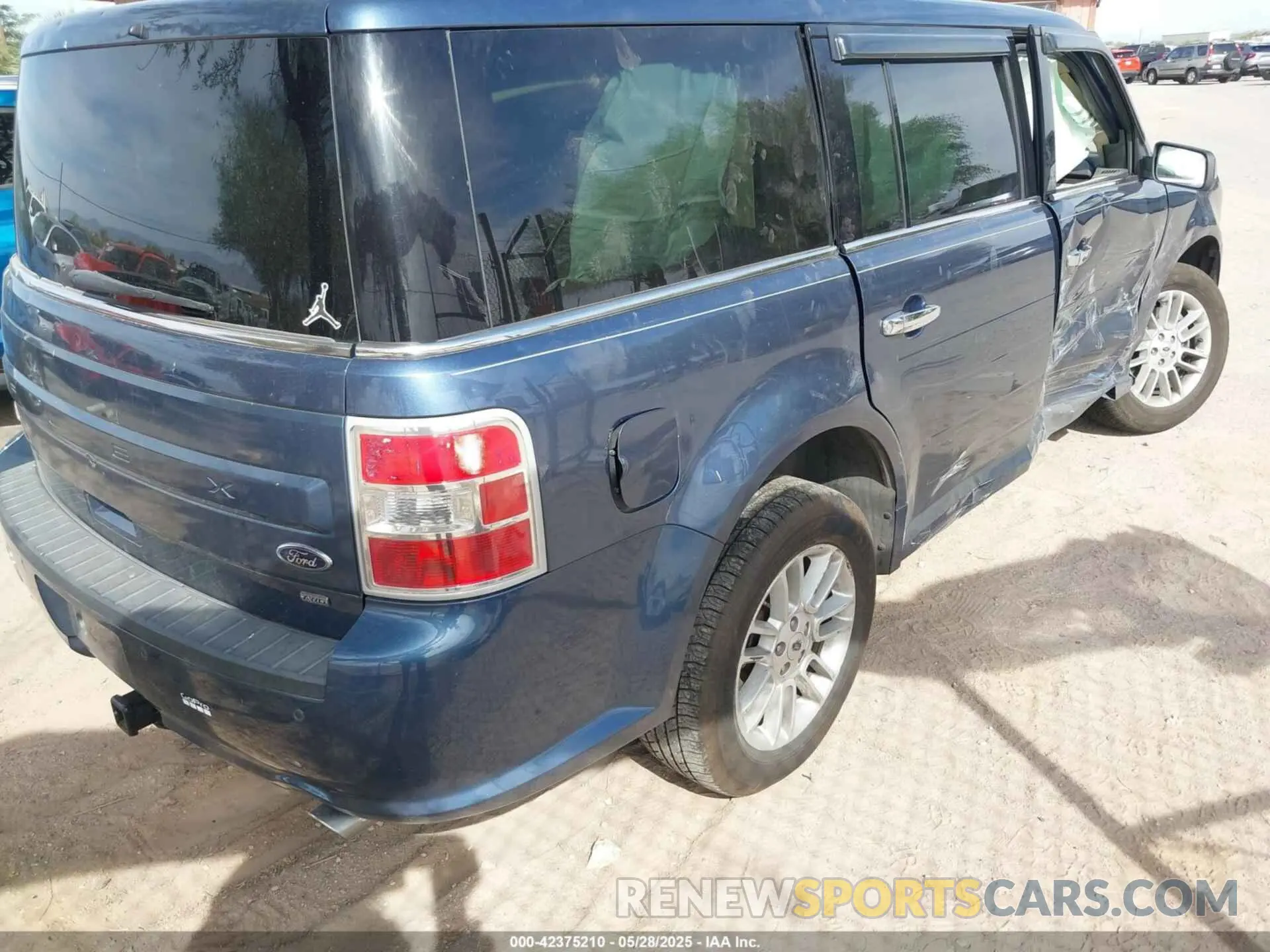 4 fotografías del automóvil dañado 2FMHK6C88KBA07373 FORD FLEX 2019