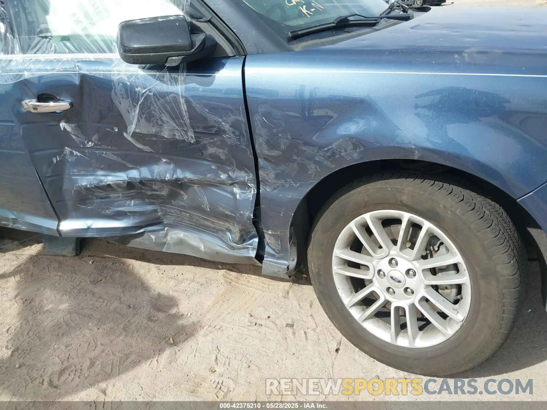 6 fotografías del automóvil dañado 2FMHK6C88KBA07373 FORD FLEX 2019