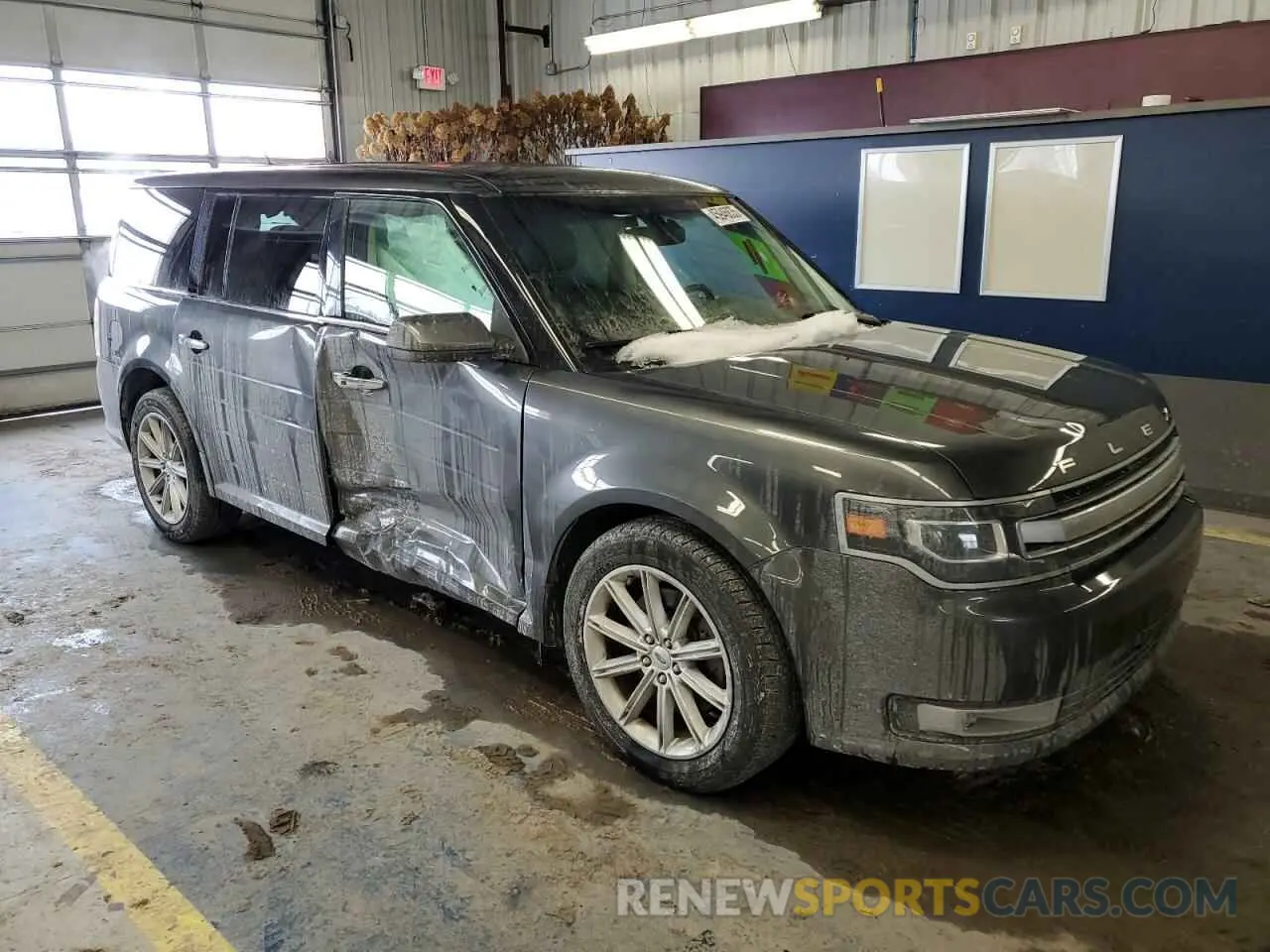 4 fotografías del automóvil dañado 2FMHK6D80KBA18656 FORD FLEX 2019