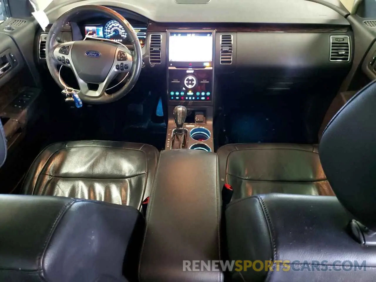 8 fotografías del automóvil dañado 2FMHK6D80KBA18656 FORD FLEX 2019