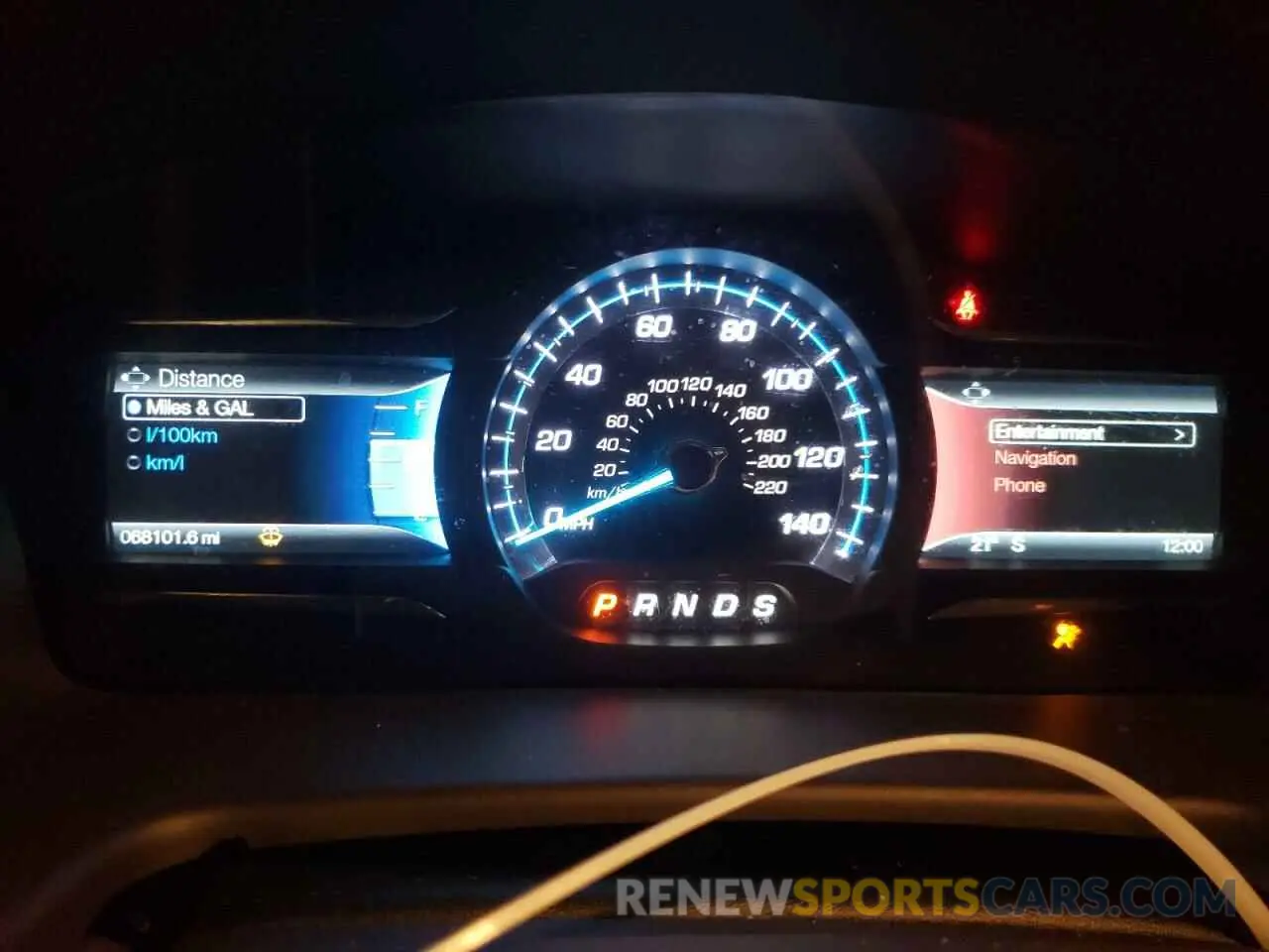 9 fotografías del automóvil dañado 2FMHK6D80KBA23601 FORD FLEX 2019