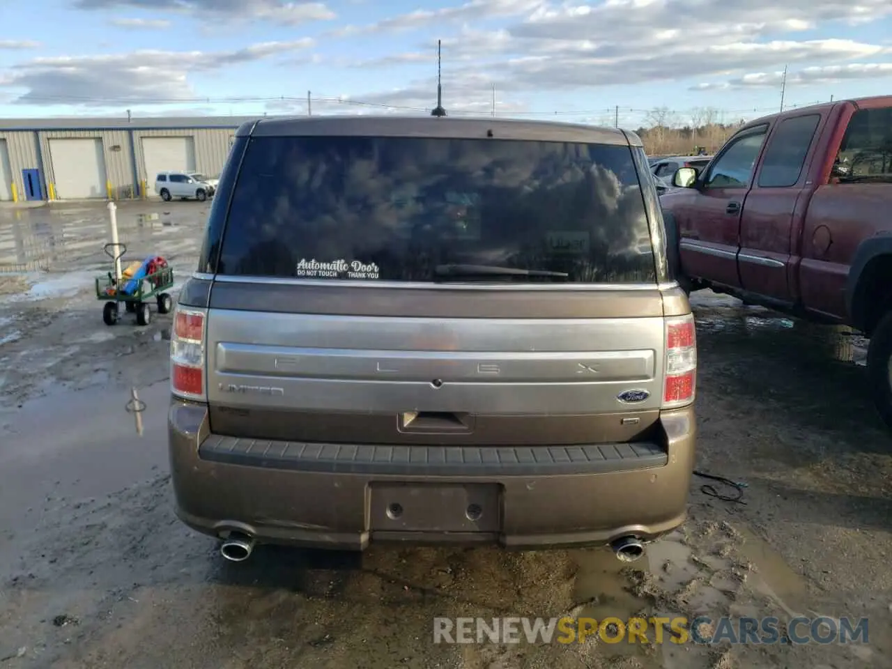 6 fotografías del automóvil dañado 2FMHK6D80KBA29205 FORD FLEX 2019