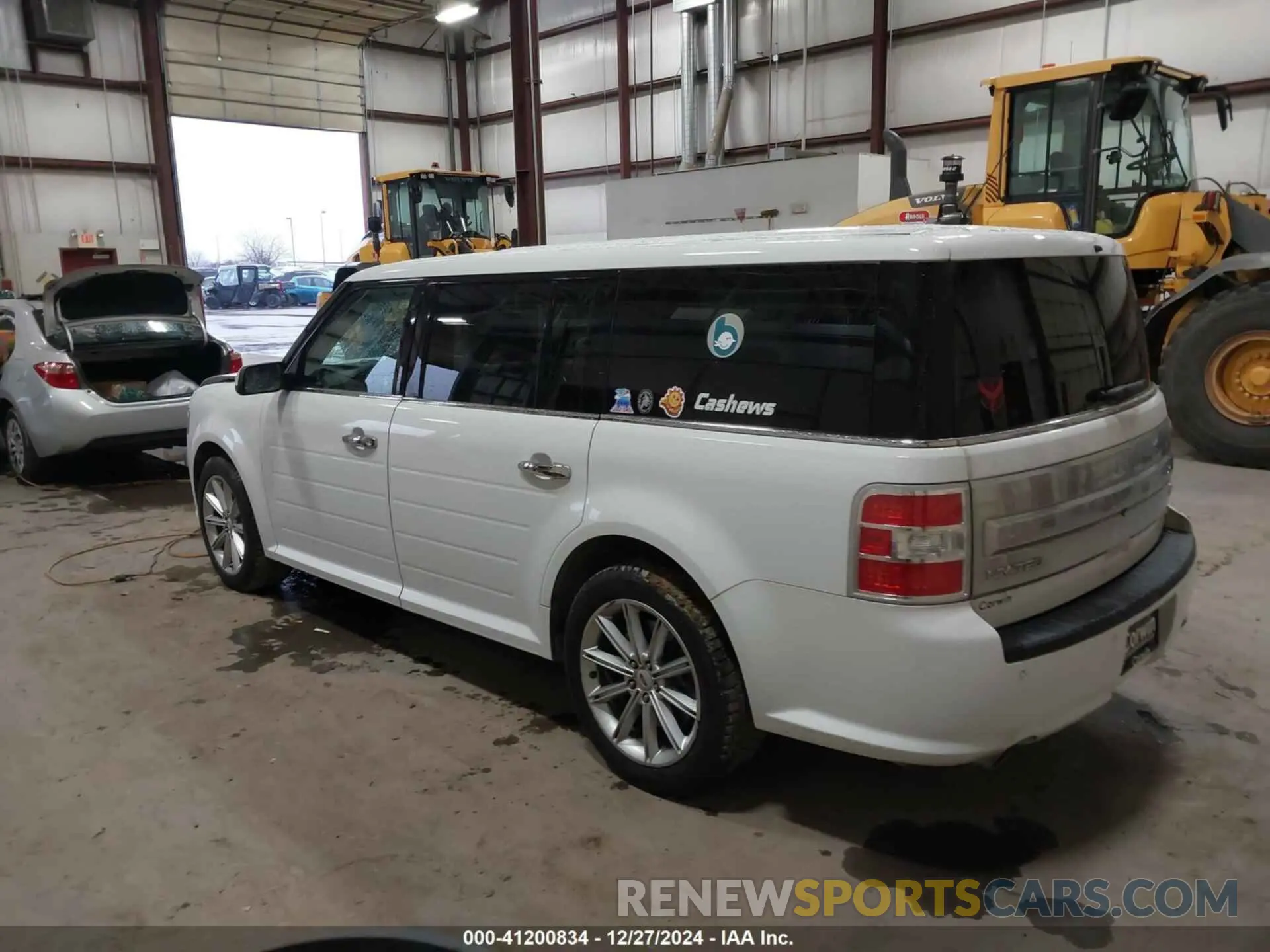 3 fotografías del automóvil dañado 2FMHK6D80KBA34775 FORD FLEX 2019