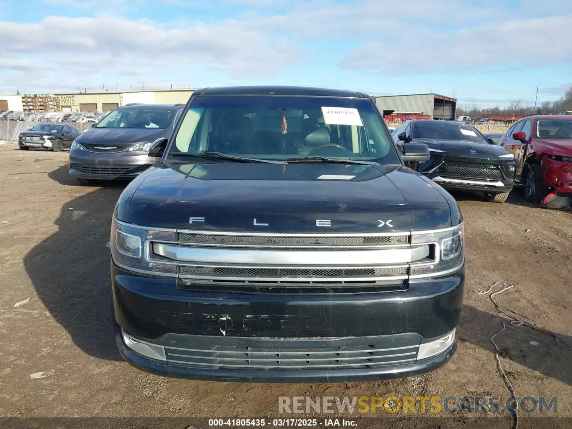 12 fotografías del automóvil dañado 2FMHK6D81KBA23686 FORD FLEX 2019