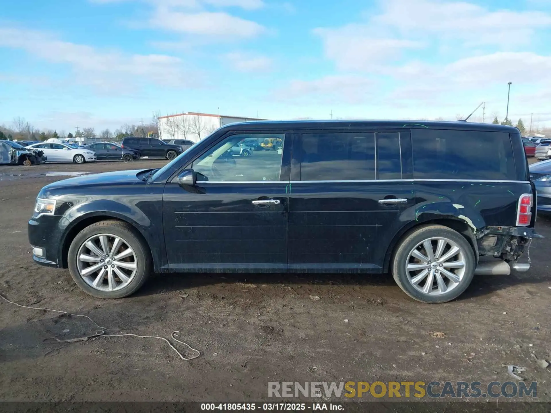 14 fotografías del automóvil dañado 2FMHK6D81KBA23686 FORD FLEX 2019
