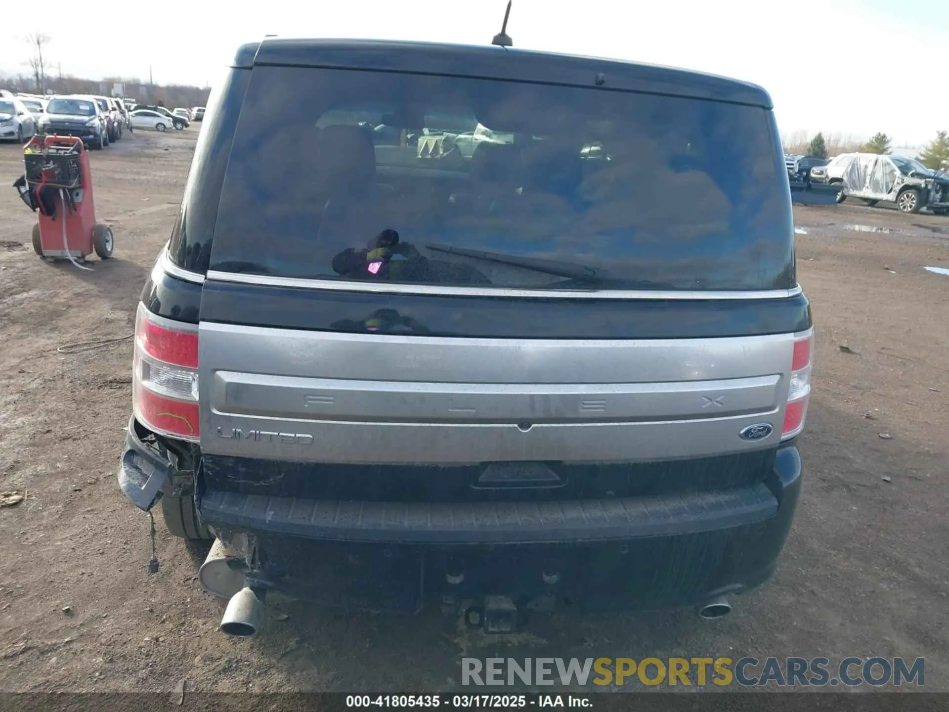 16 fotografías del automóvil dañado 2FMHK6D81KBA23686 FORD FLEX 2019