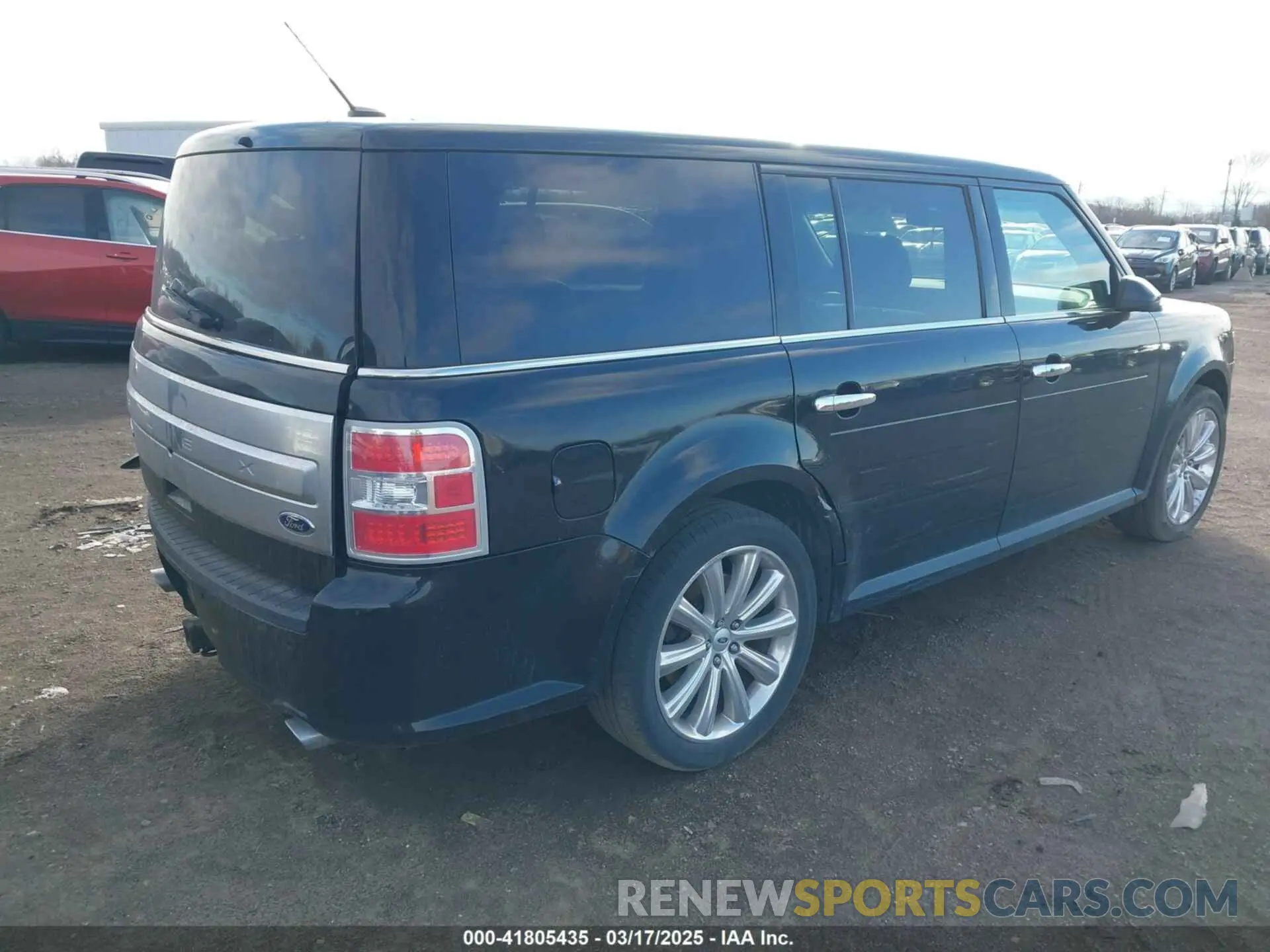 4 fotografías del automóvil dañado 2FMHK6D81KBA23686 FORD FLEX 2019