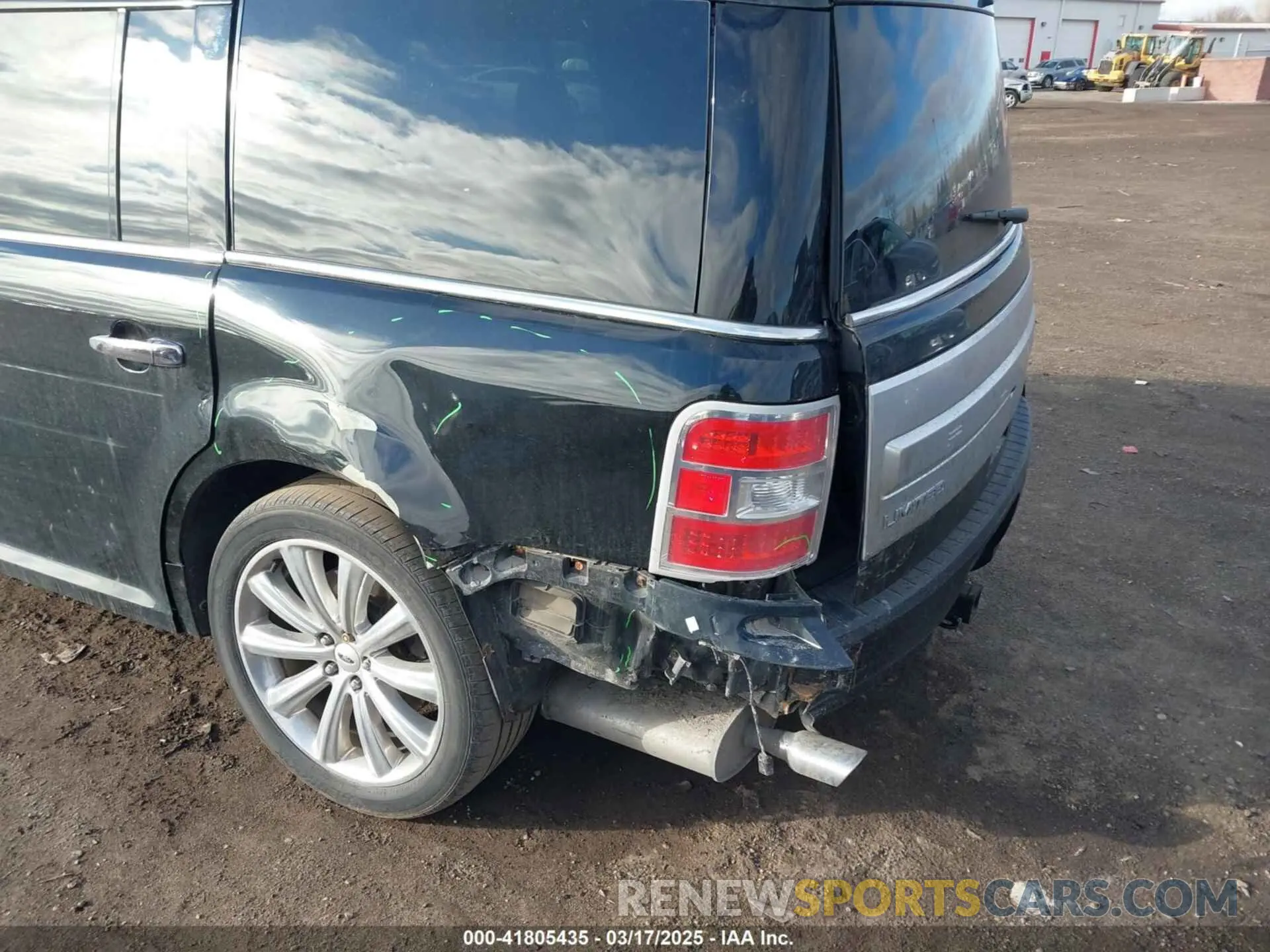 6 fotografías del automóvil dañado 2FMHK6D81KBA23686 FORD FLEX 2019