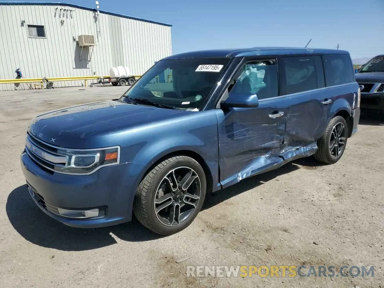 1 fotografías del automóvil dañado 2FMHK6D83KBA03648 FORD FLEX 2019