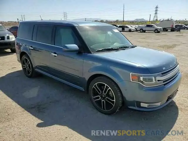14 fotografías del automóvil dañado 2FMHK6D83KBA03648 FORD FLEX 2019