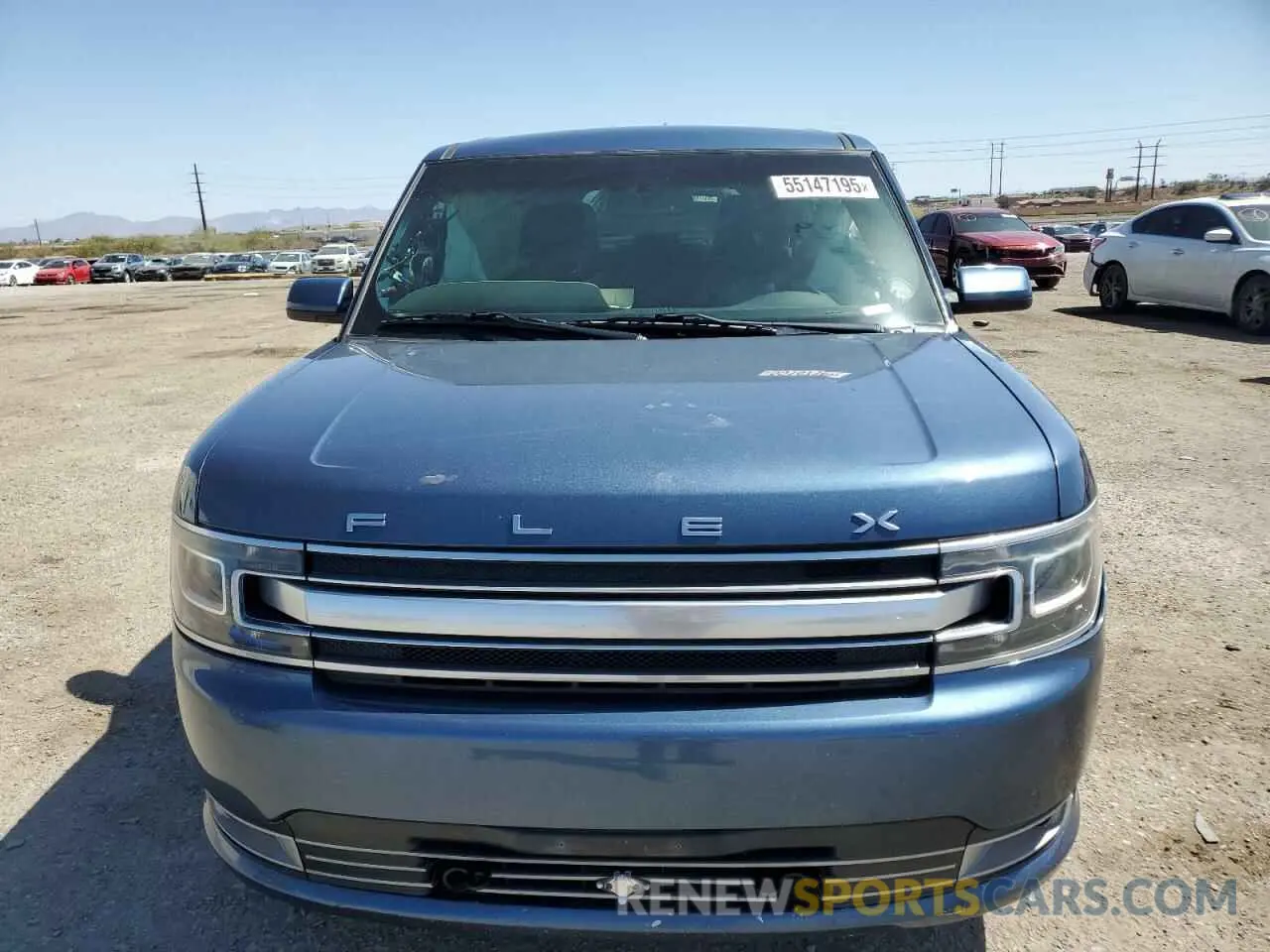5 fotografías del automóvil dañado 2FMHK6D83KBA03648 FORD FLEX 2019