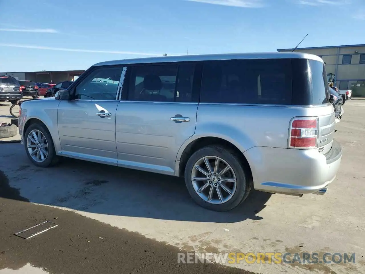 2 fotografías del automóvil dañado 2FMHK6D83KBA29246 FORD FLEX 2019