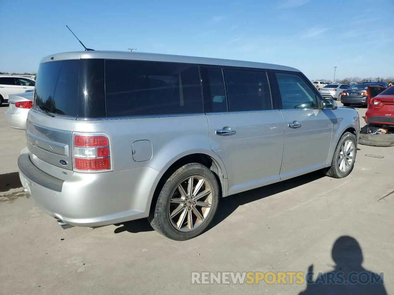 3 fotografías del automóvil dañado 2FMHK6D83KBA29246 FORD FLEX 2019