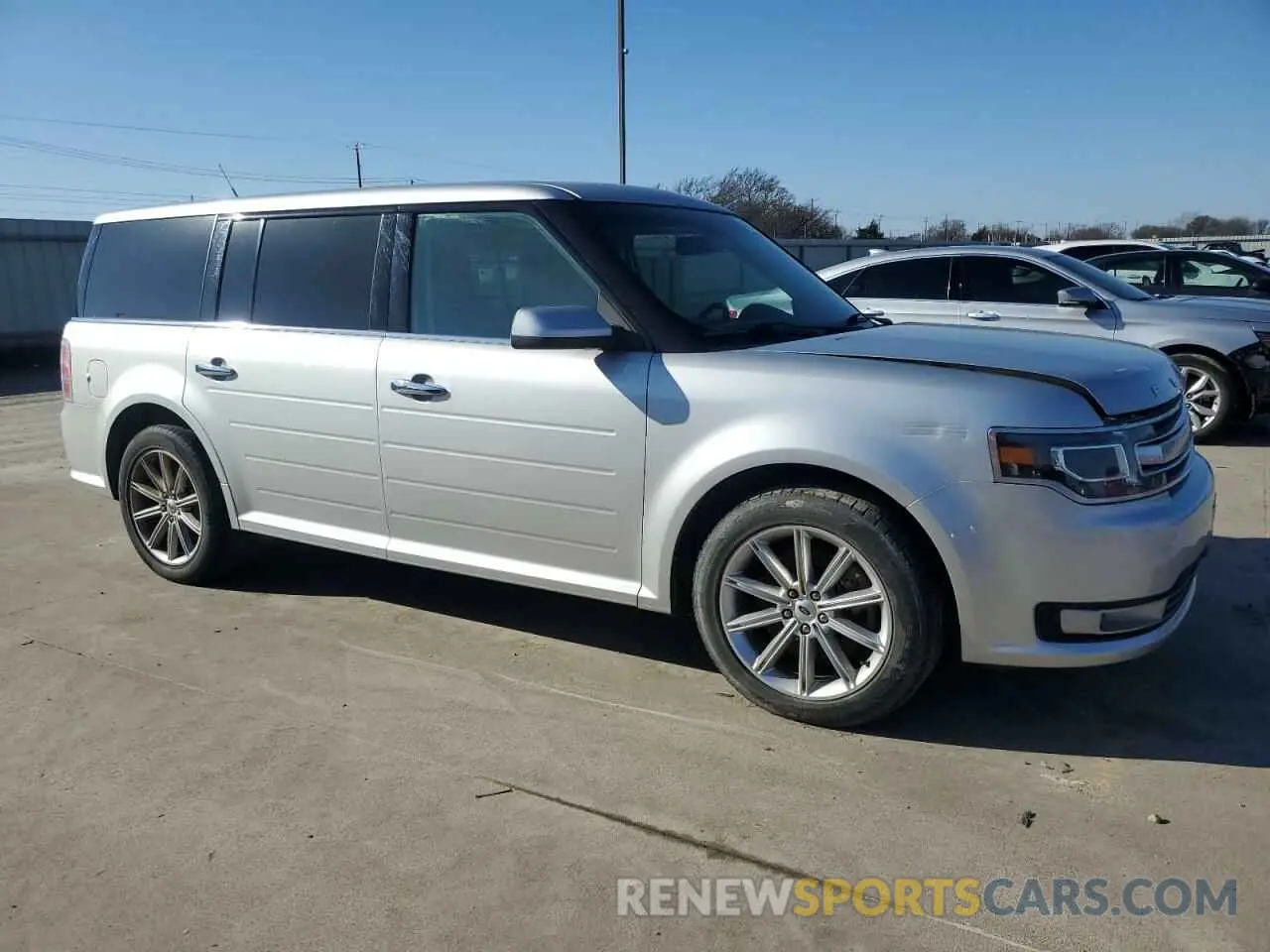 4 fotografías del automóvil dañado 2FMHK6D83KBA29246 FORD FLEX 2019