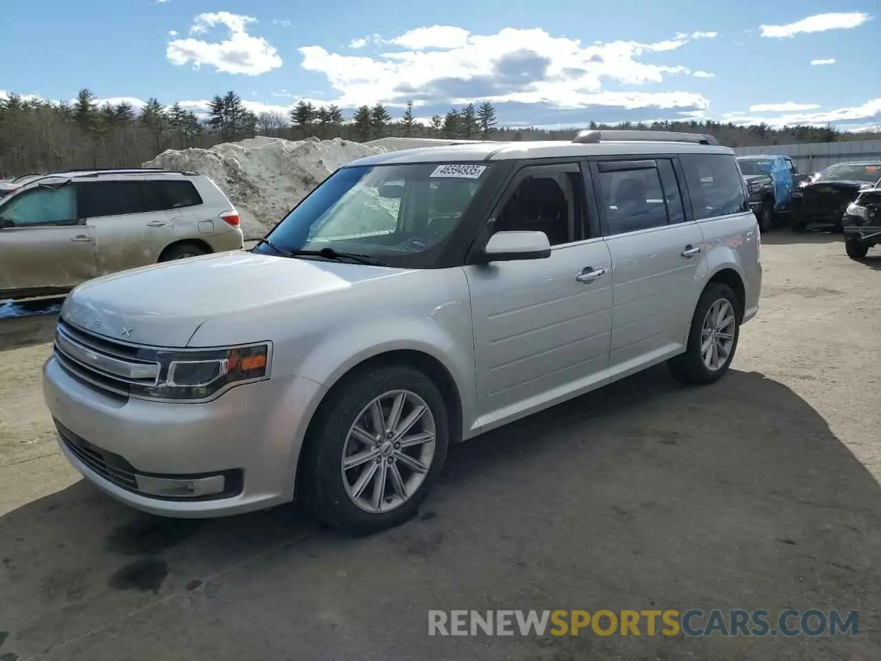 1 fotografías del automóvil dañado 2FMHK6D83KBA36200 FORD FLEX 2019