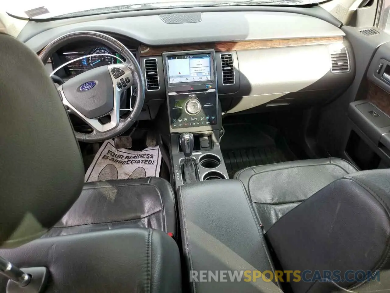 8 fotografías del automóvil dañado 2FMHK6D83KBA36200 FORD FLEX 2019